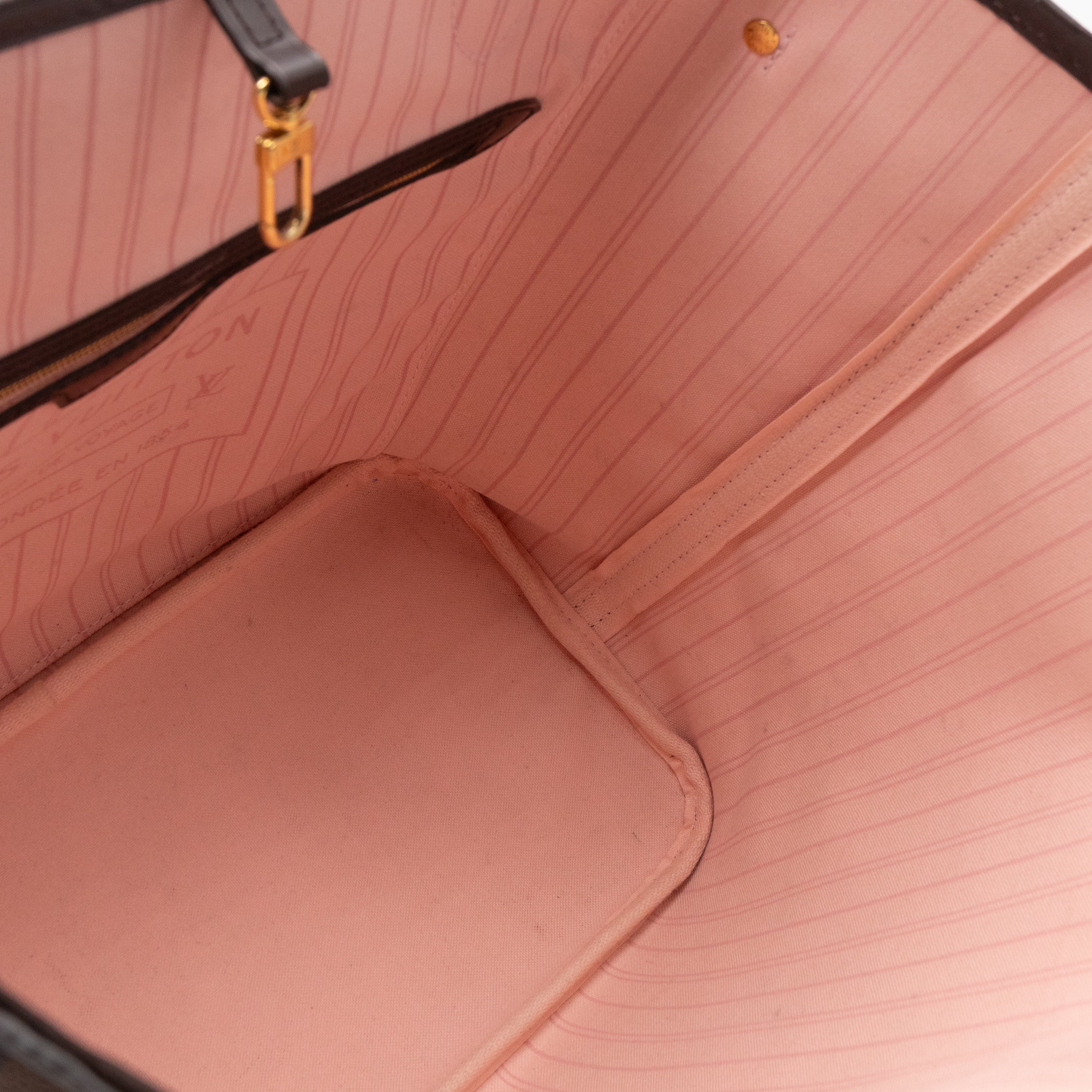 Neverfull MM Damier Ebene Rose Ballerine