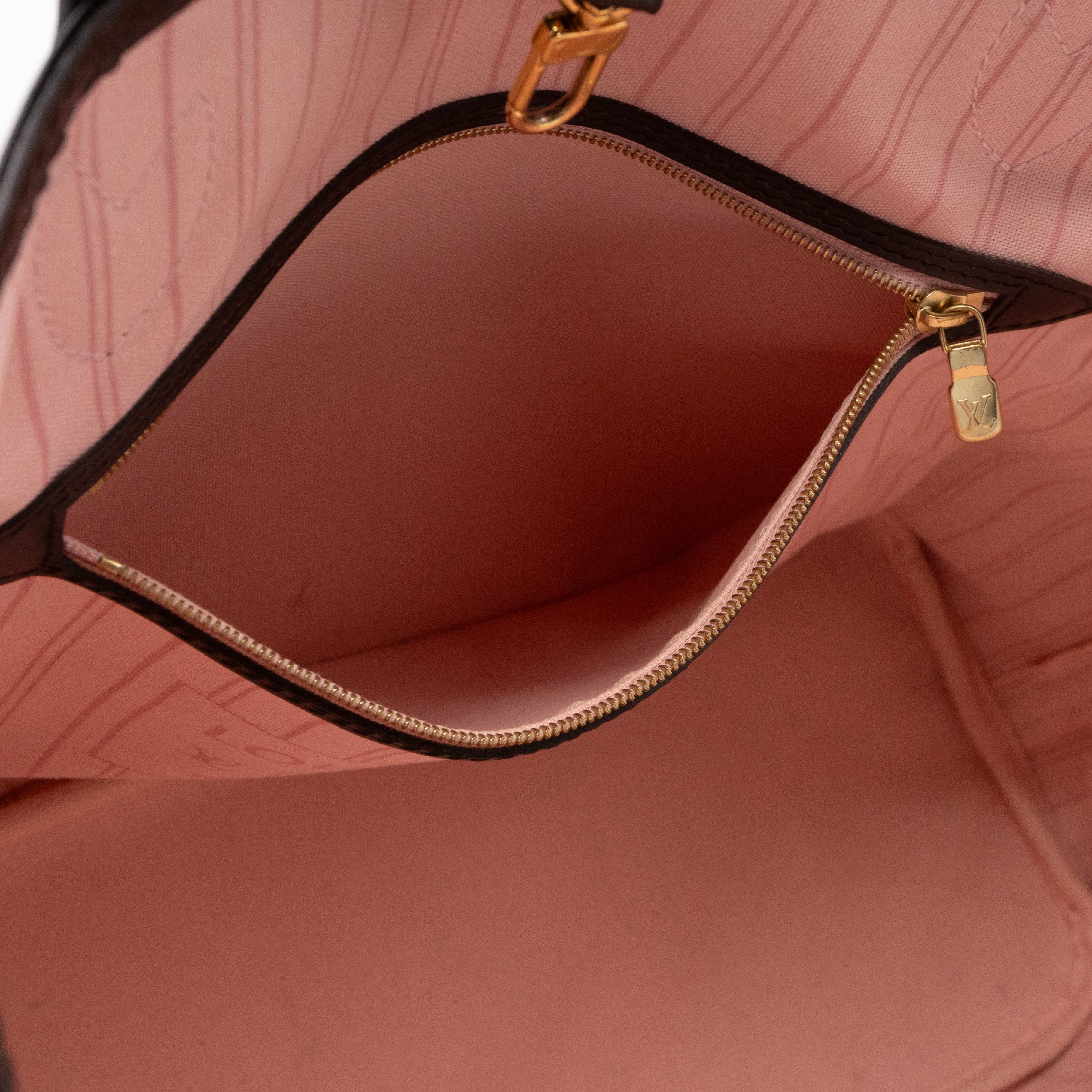 Neverfull MM Damier Ebene Rose Ballerine