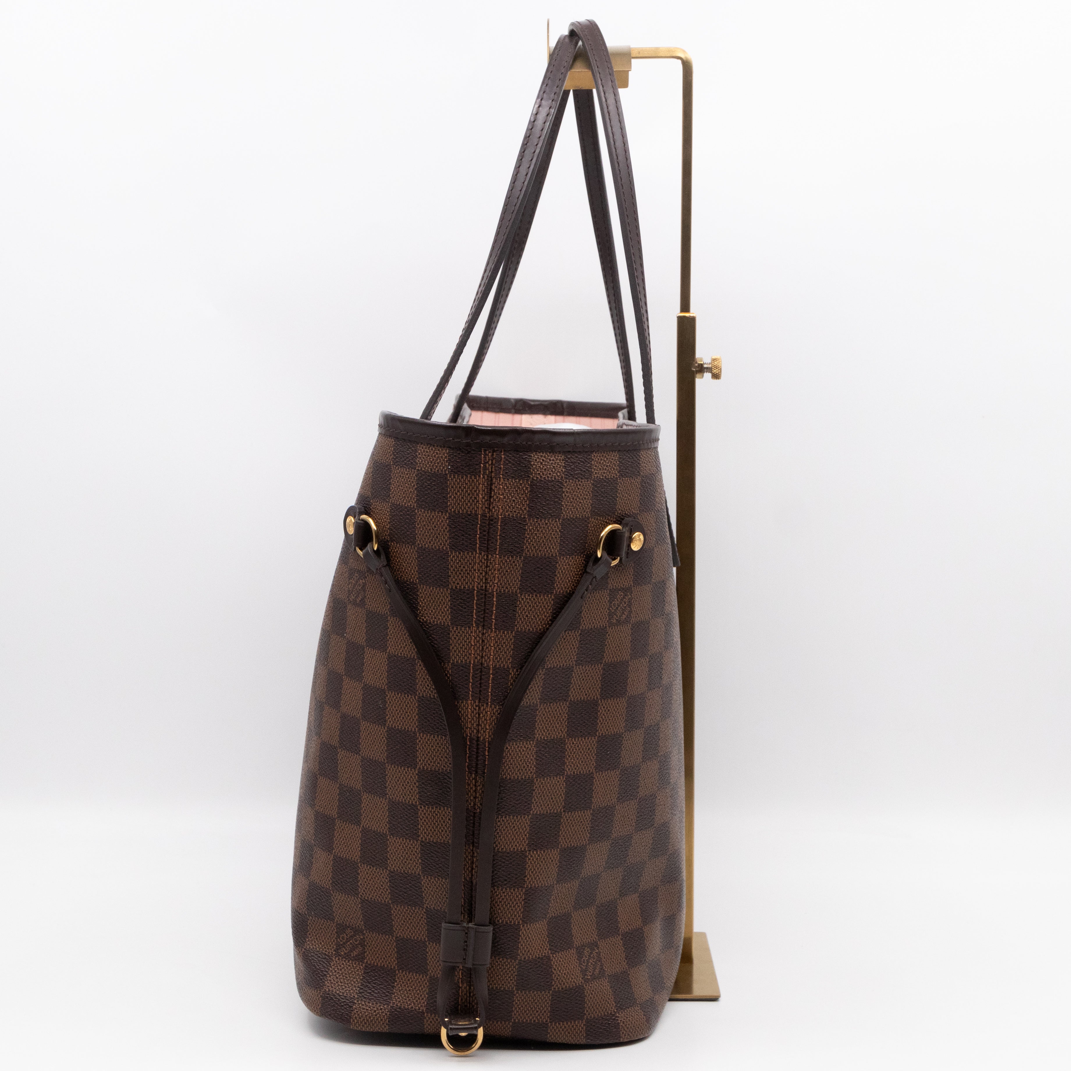 Neverfull MM Damier Ebene Rose Ballerine