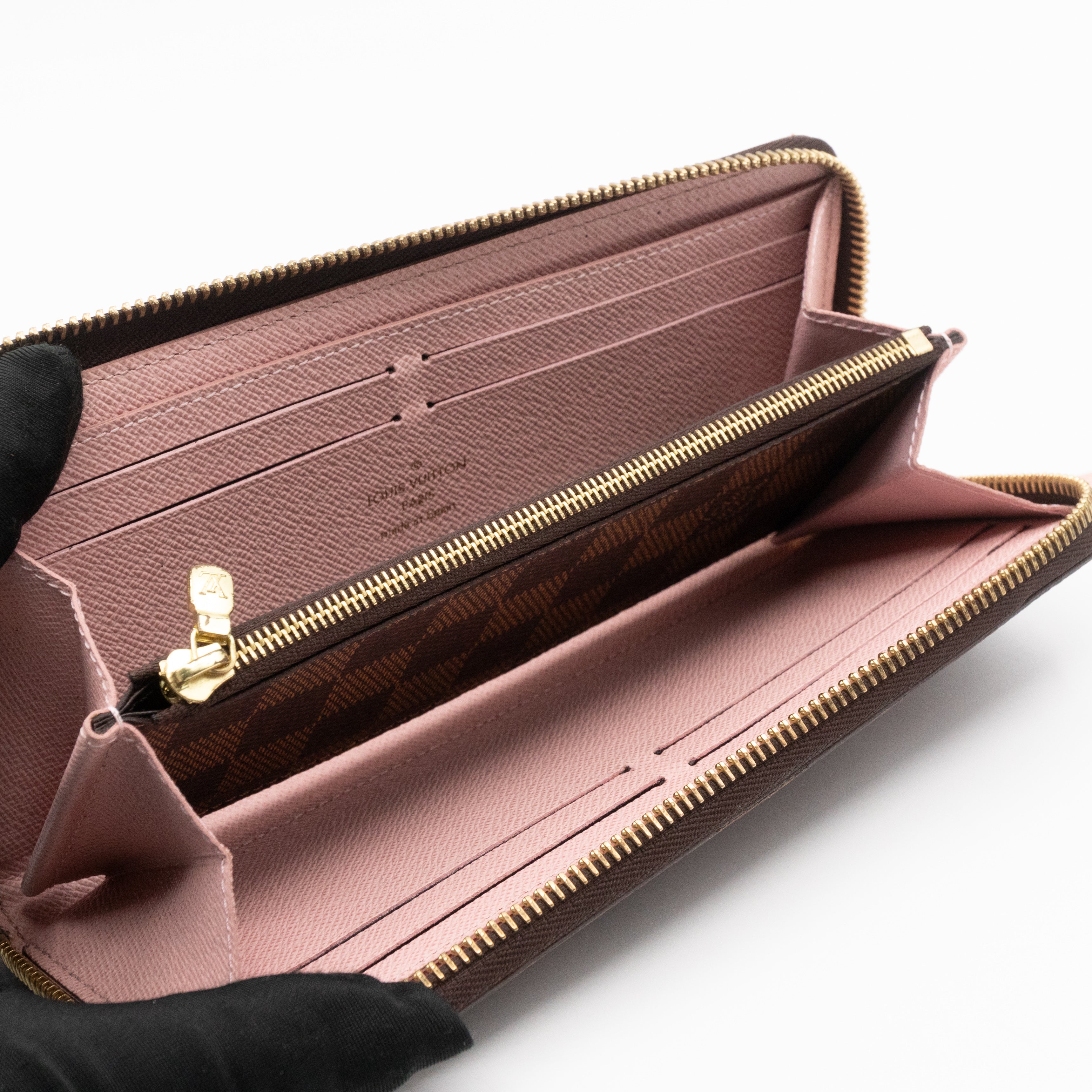 Clemence Wallet Damier Ebene