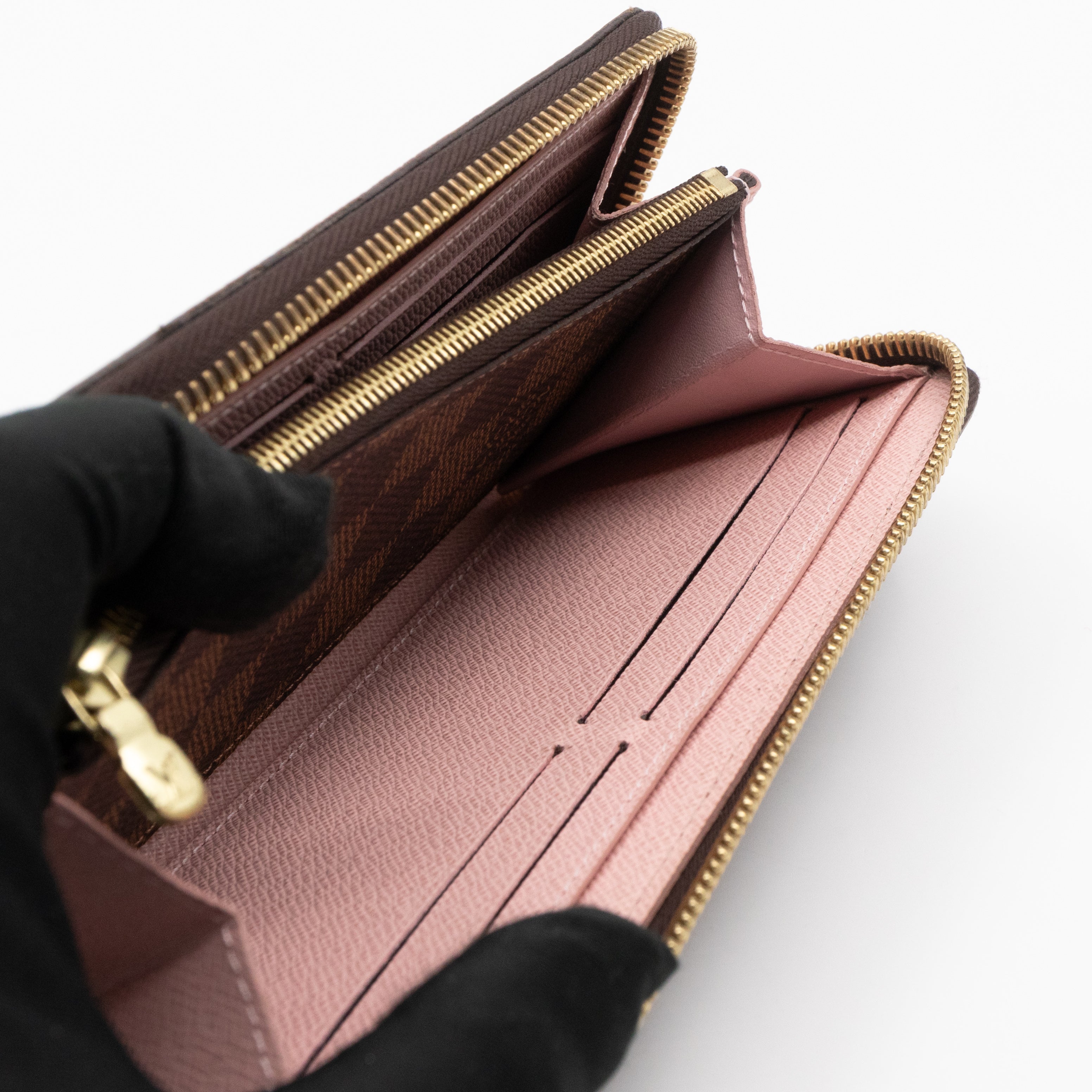 Clemence Wallet Damier Ebene