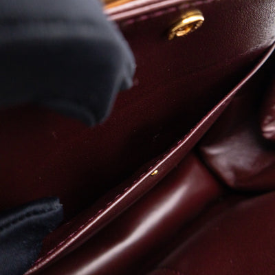 Zumi Chain Shoulder Bag Black Leather