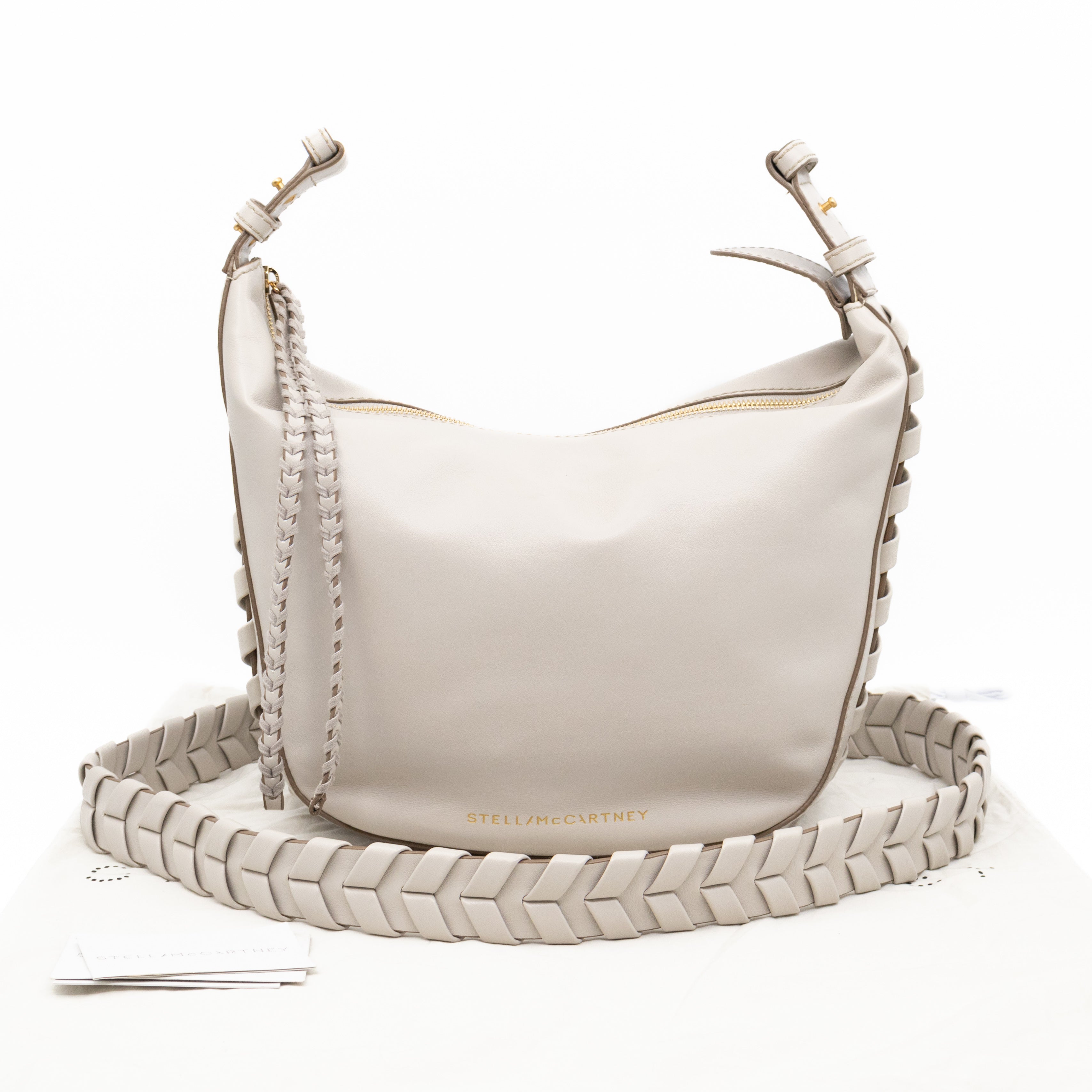 Medium Zip Hobo Clay Shoulder Bag