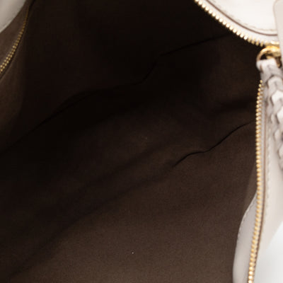 Medium Zip Hobo Shoulder Bag Clay