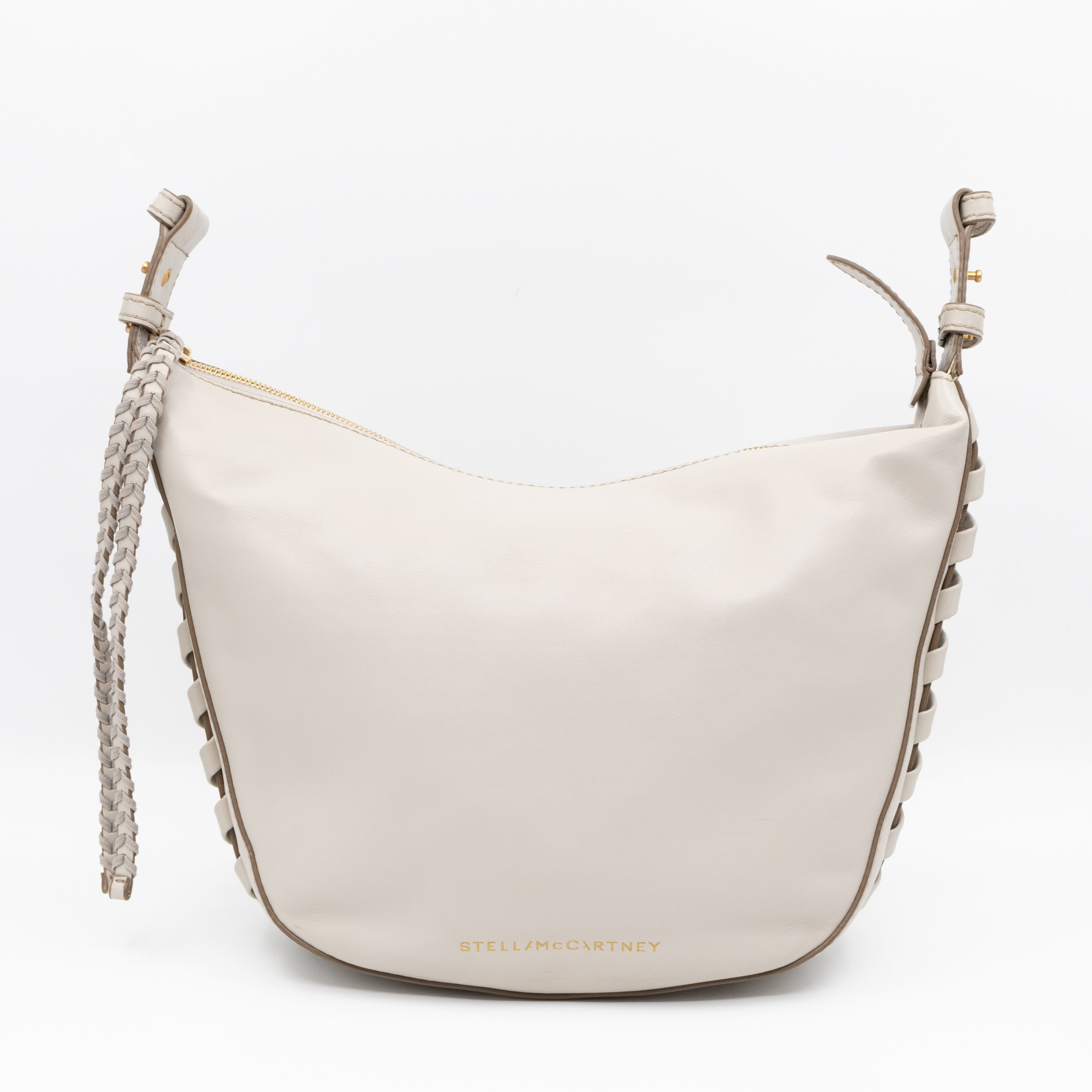 Medium Zip Hobo Clay Shoulder Bag