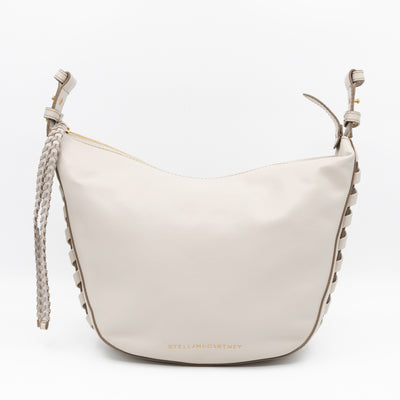 Medium Zip Hobo Shoulder Bag Clay