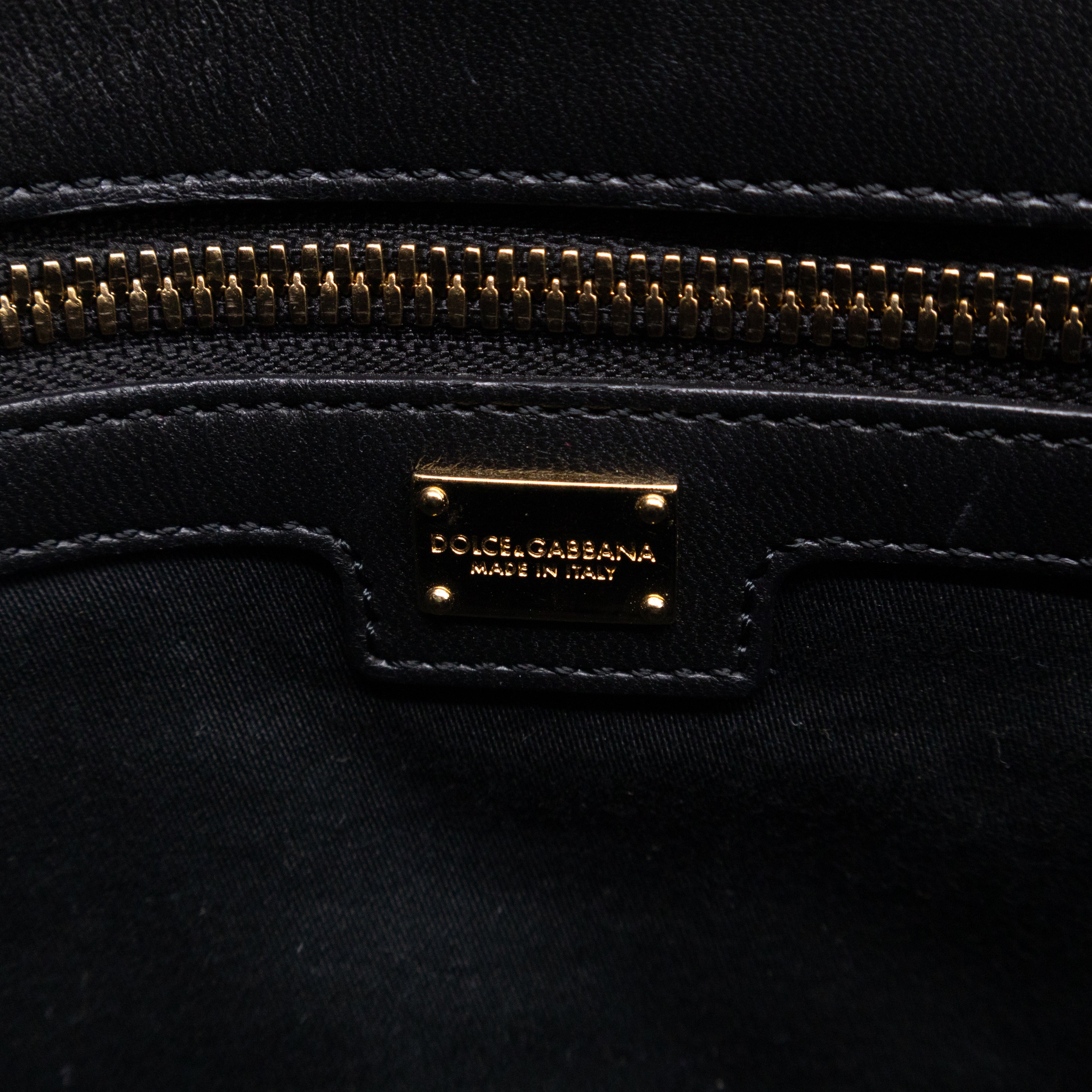 Miss Kate Quilted Black Leather