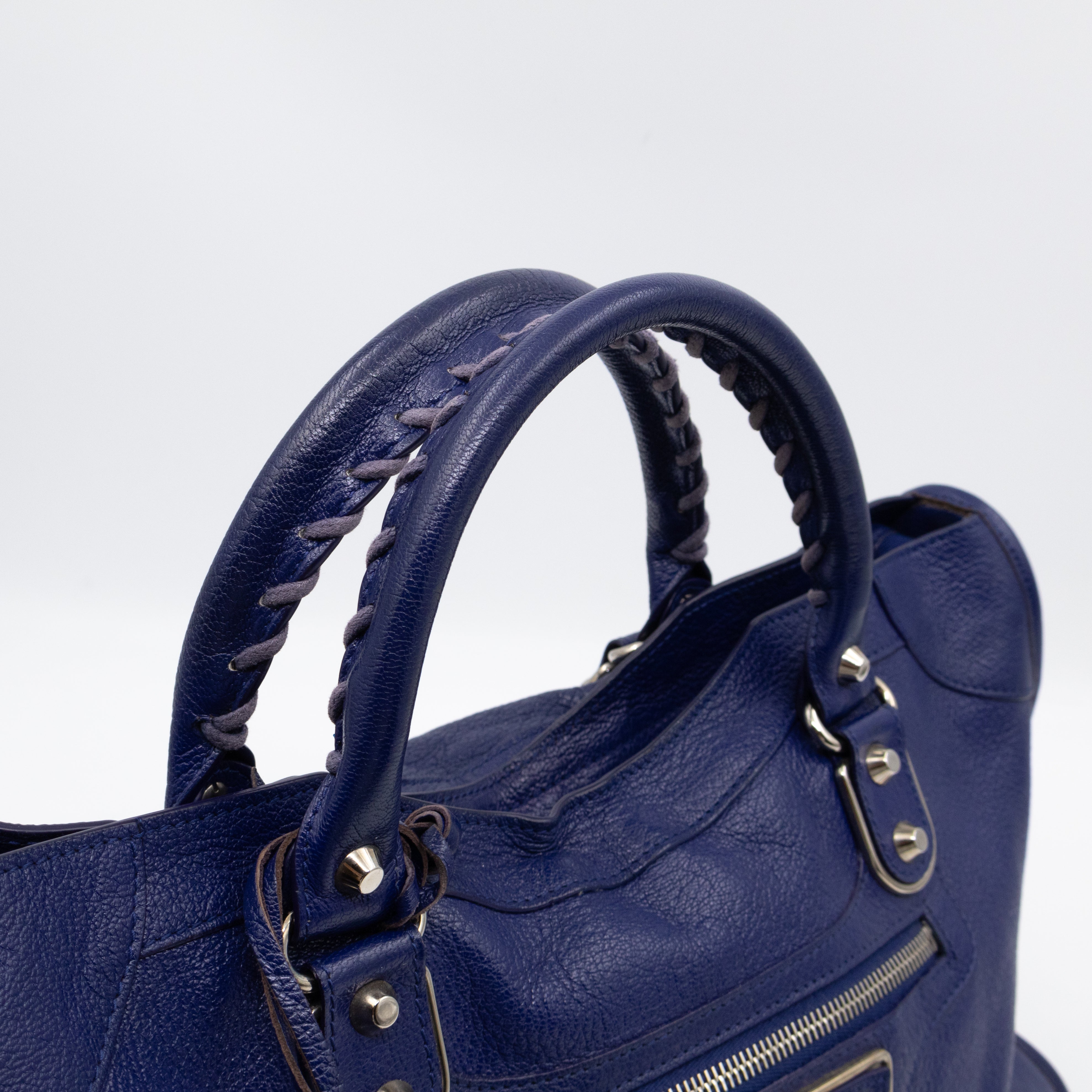 Classic City Purple Leather