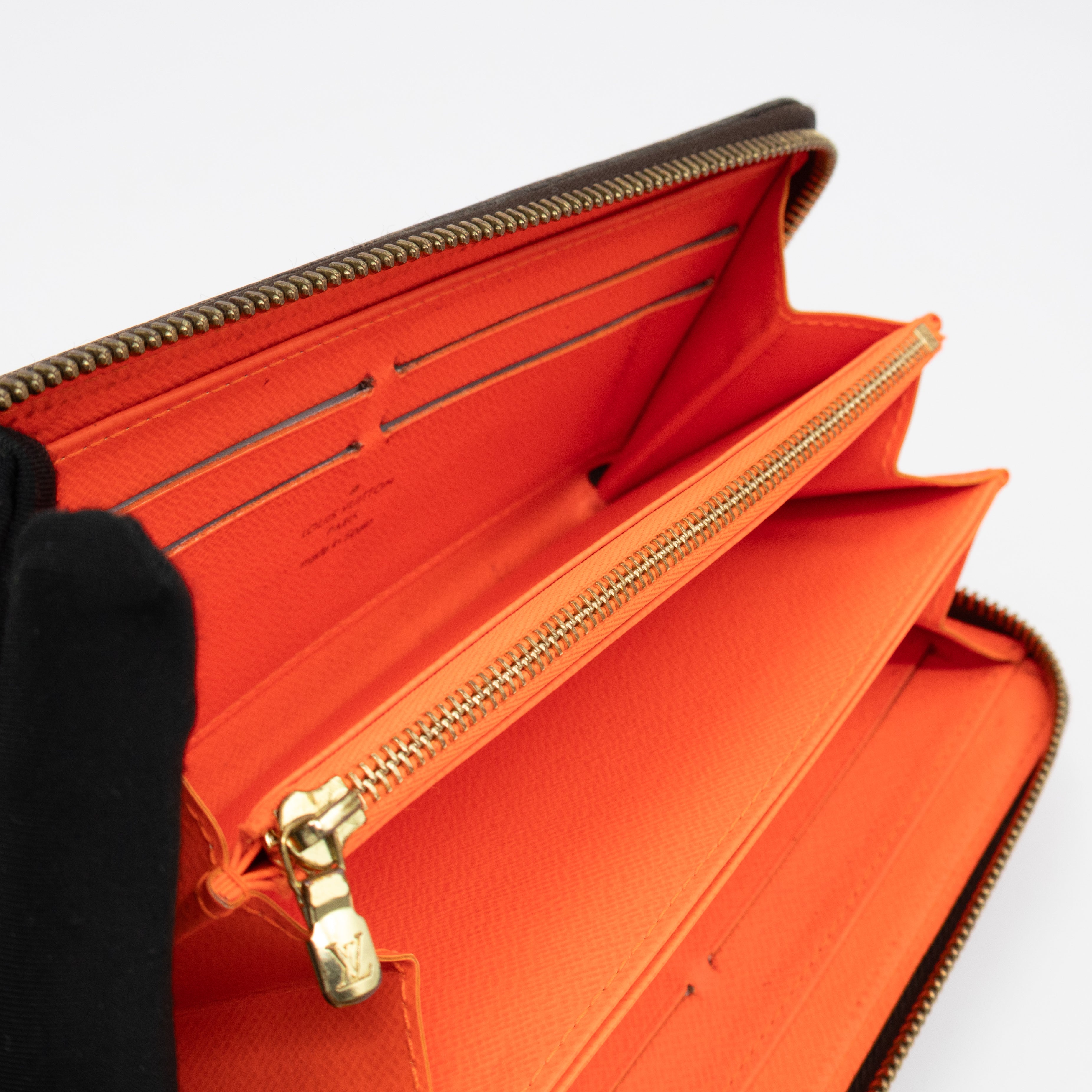 Zippy Wallet Monogram Graffiti Orange