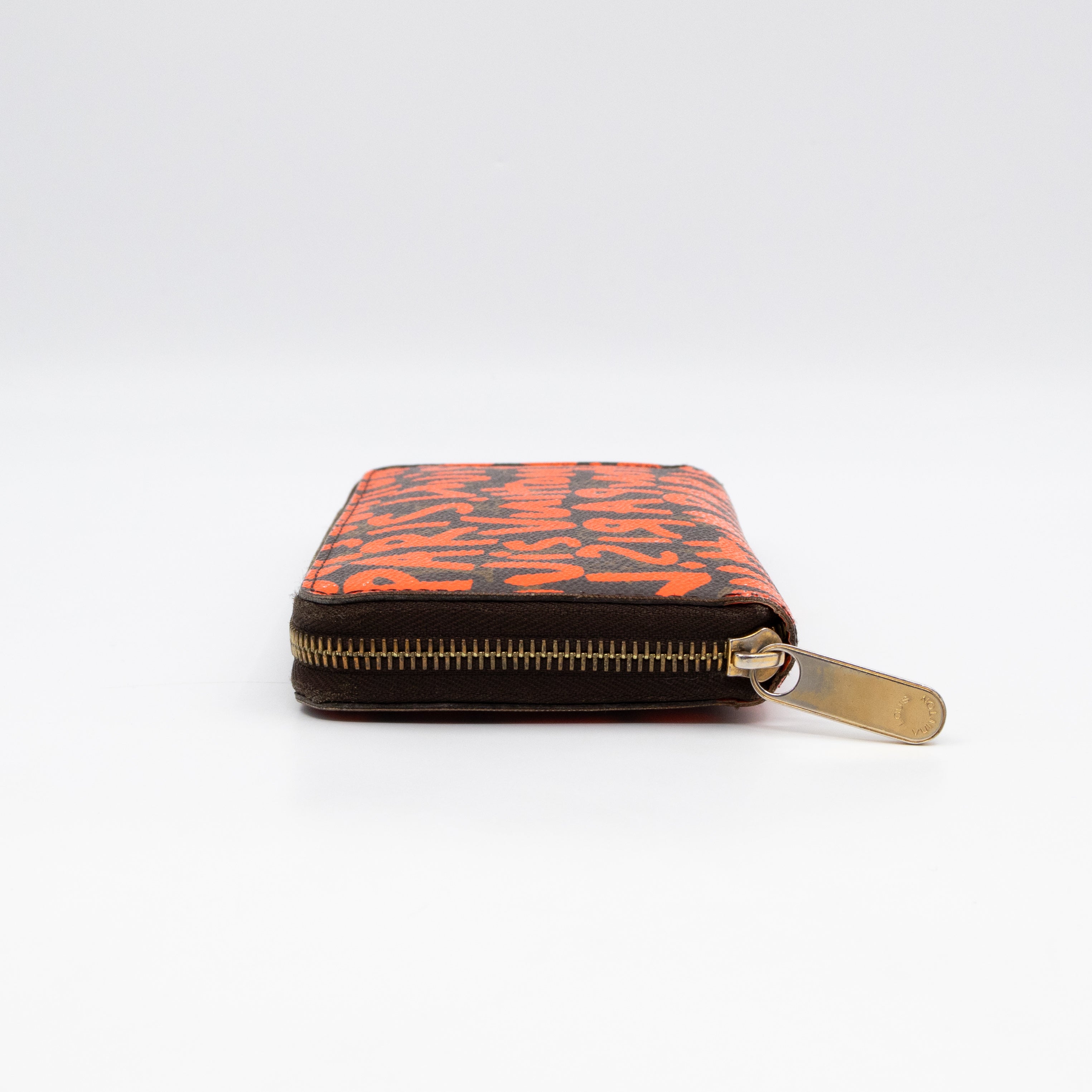 Zippy Wallet Monogram Graffiti Orange