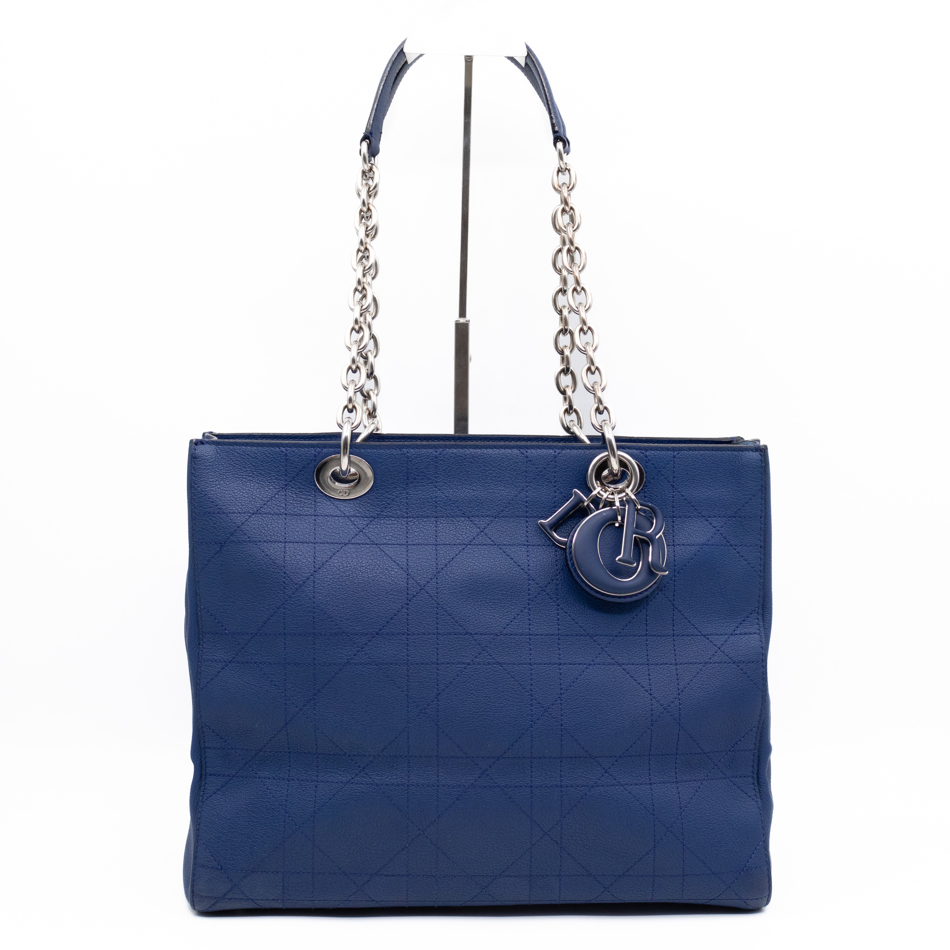 Ultradior Tote Blue Cannage Leather