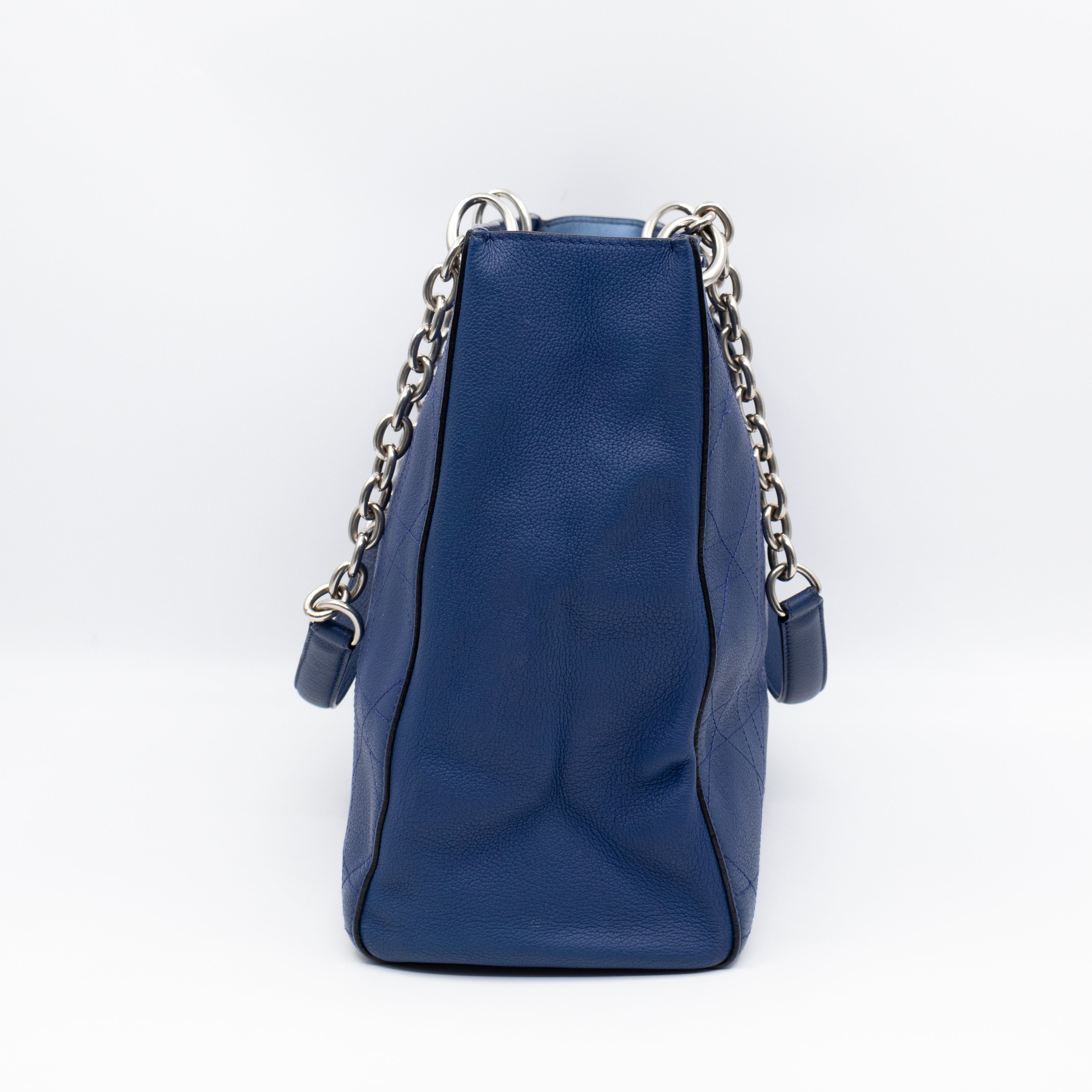 Ultradior Tote Blue Cannage Leather