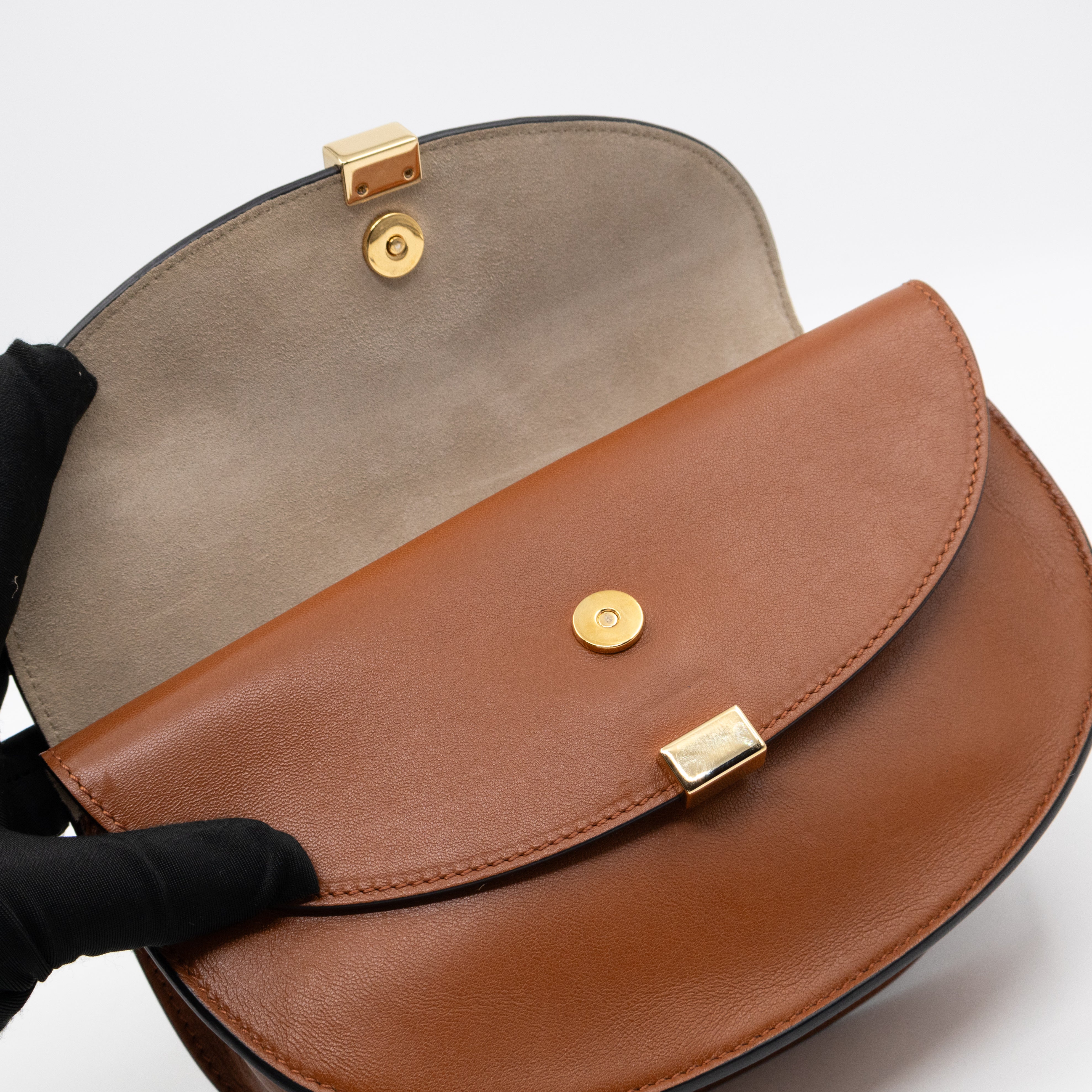 Mini Georgia Bag Caramel Lambskin