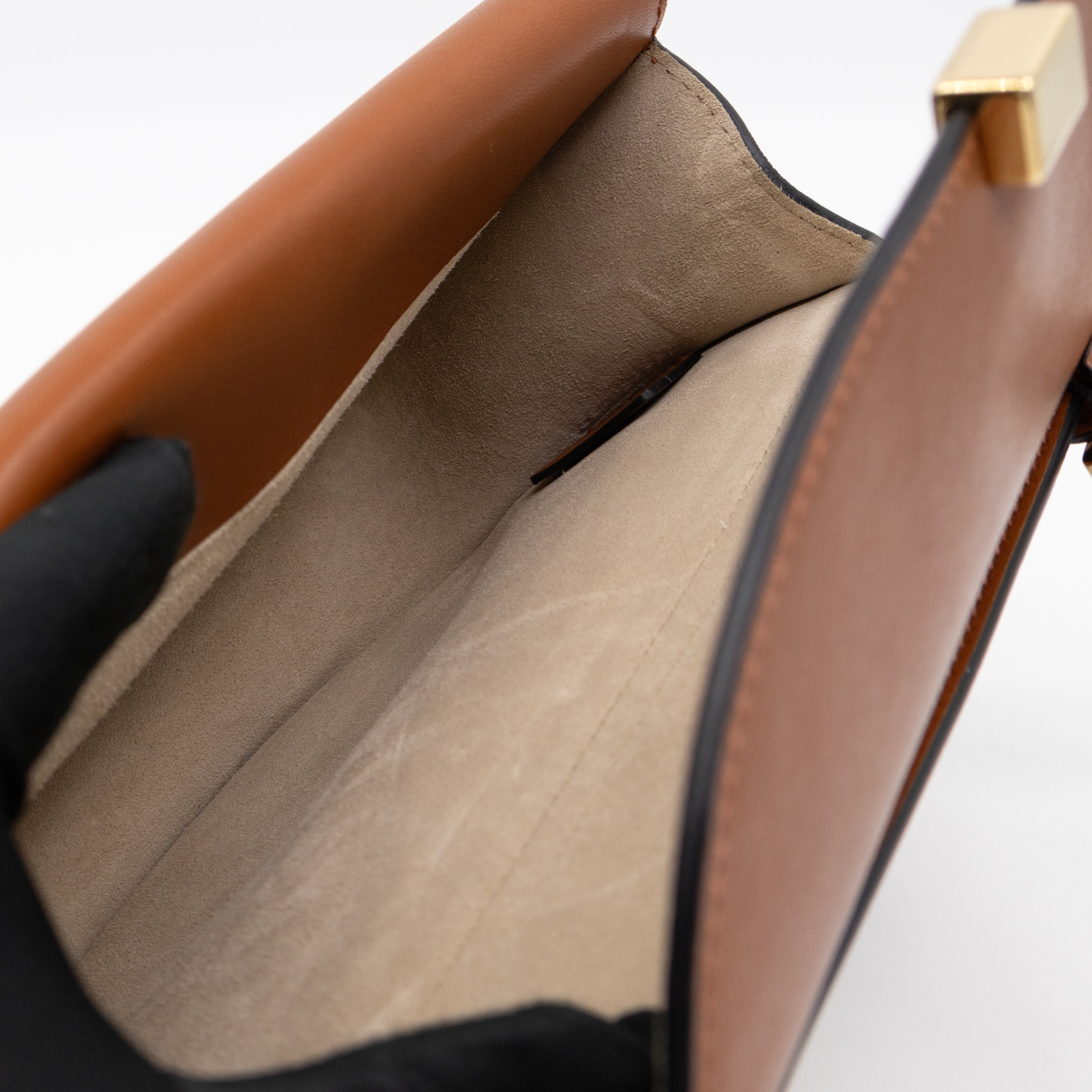 Mini Georgia Bag Caramel Lambskin