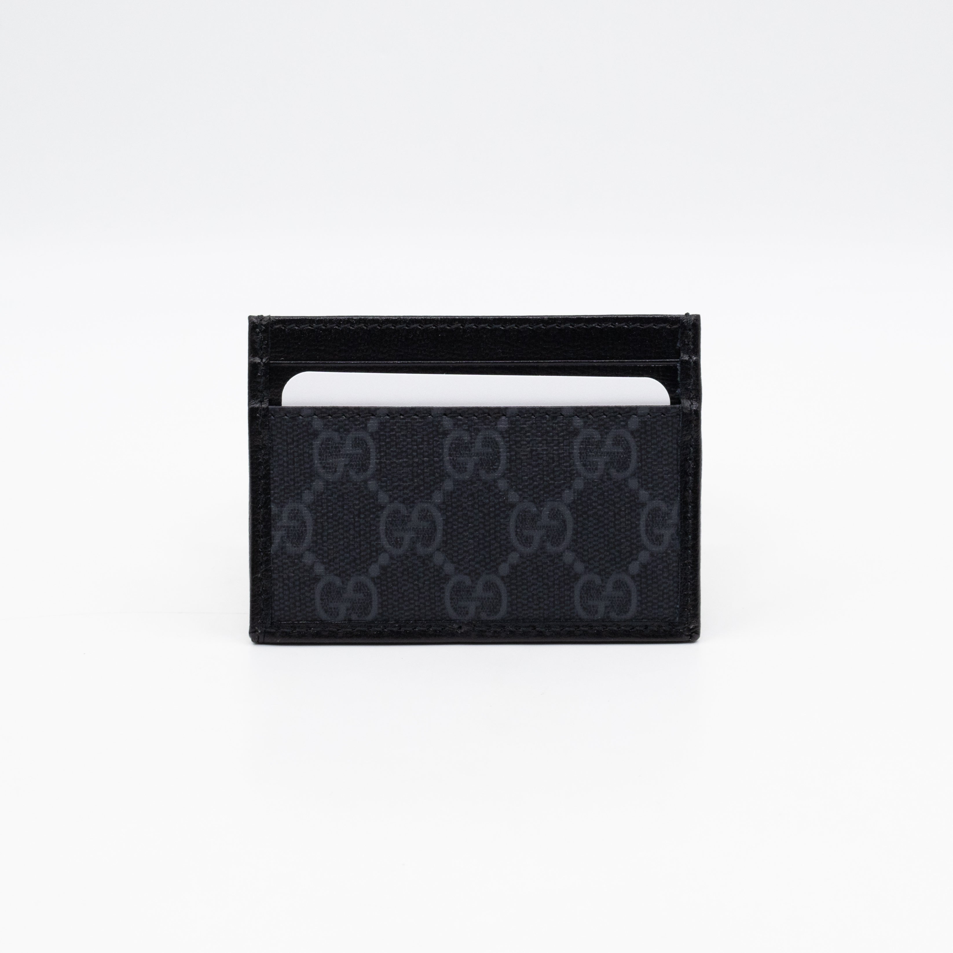 Interlocking Card Holder Black GG Supreme