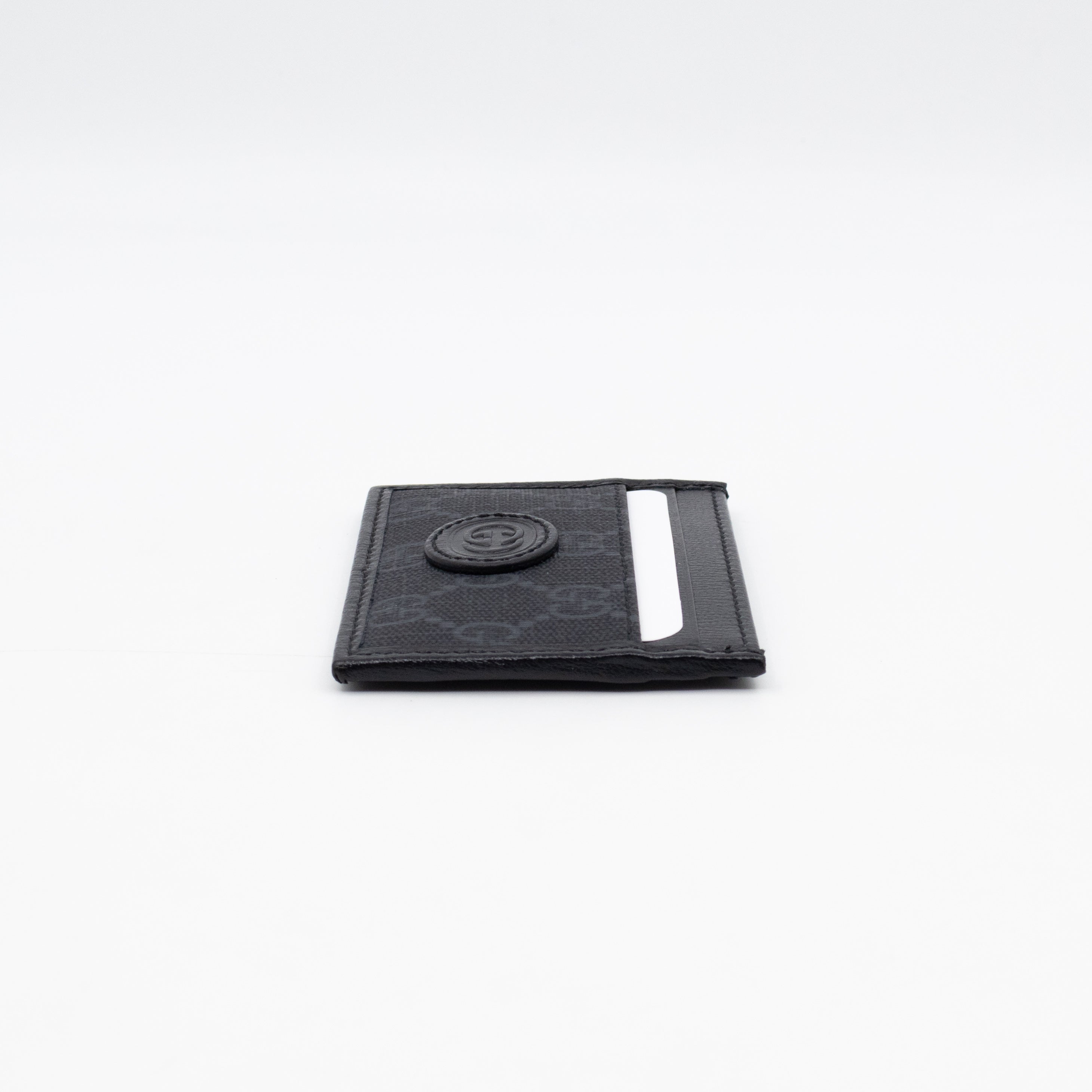 Interlocking Card Holder Black GG Supreme
