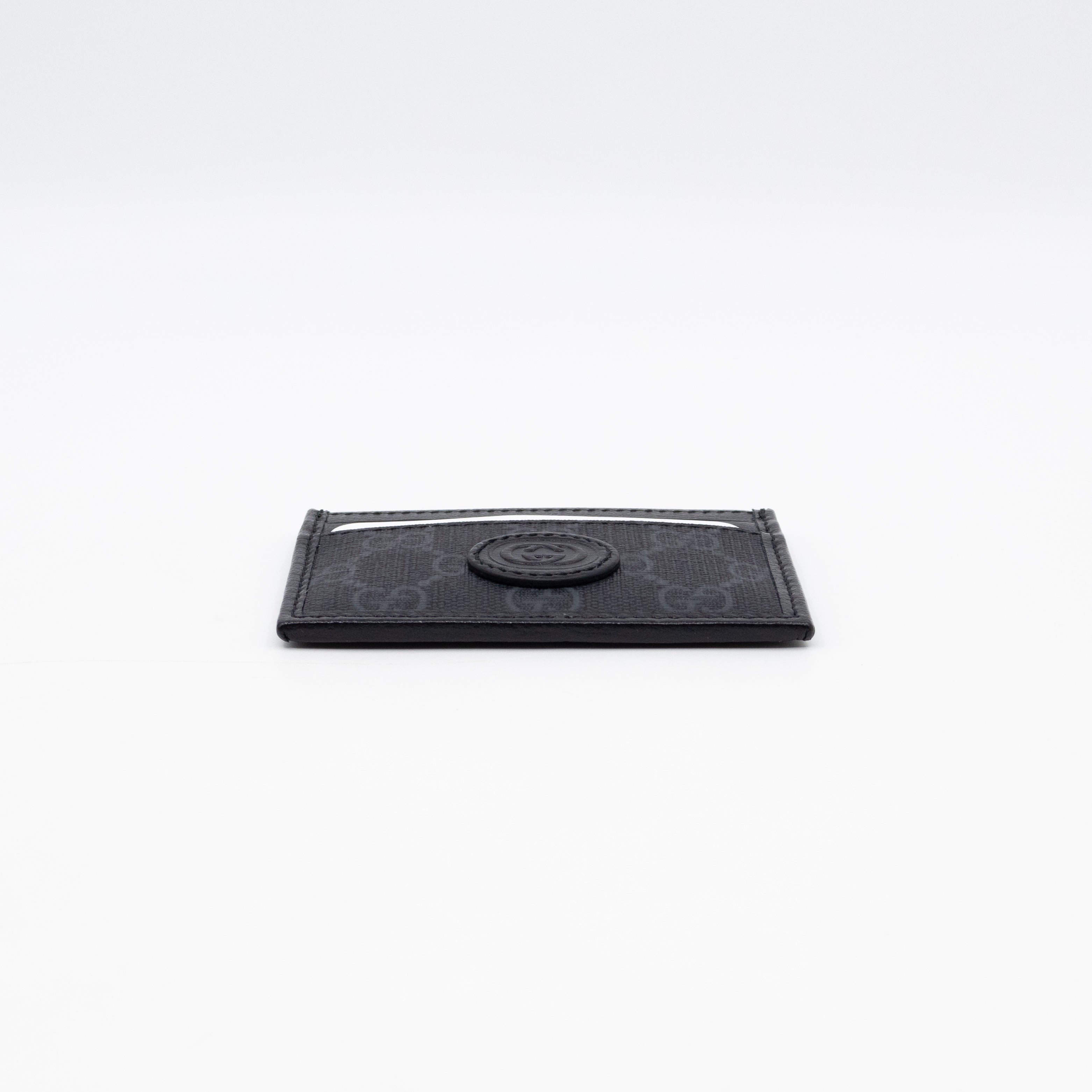 Interlocking Card Holder Black GG Supreme
