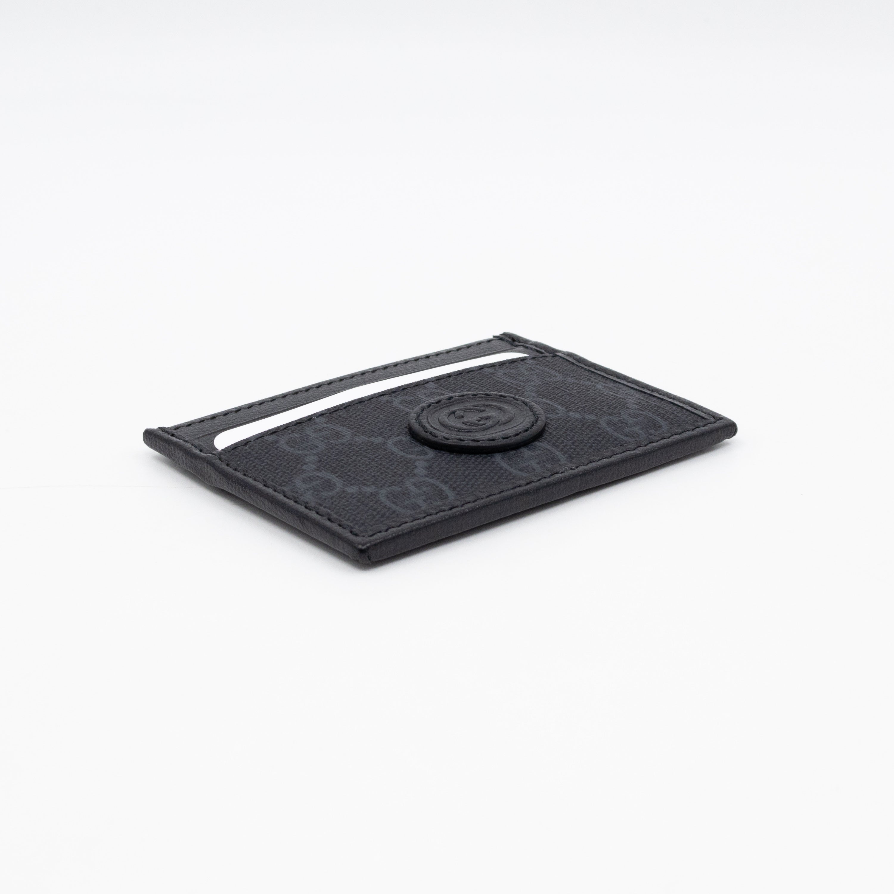 Interlocking Card Holder Black GG Supreme