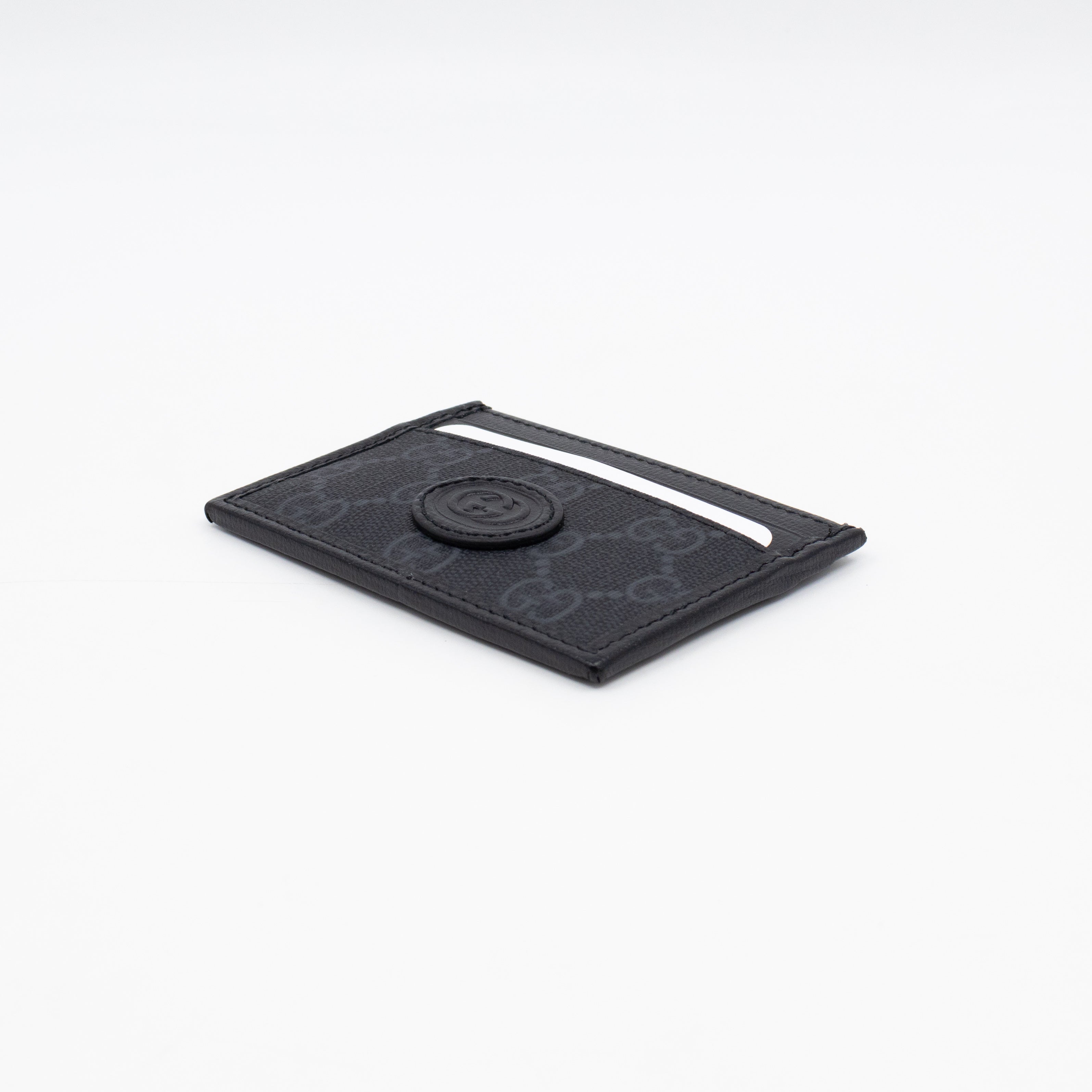 Interlocking Card Holder Black GG Supreme