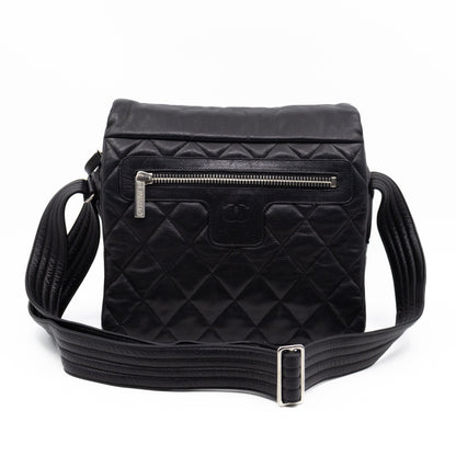 Coco Cocoon Messenger Bag Black Caviar