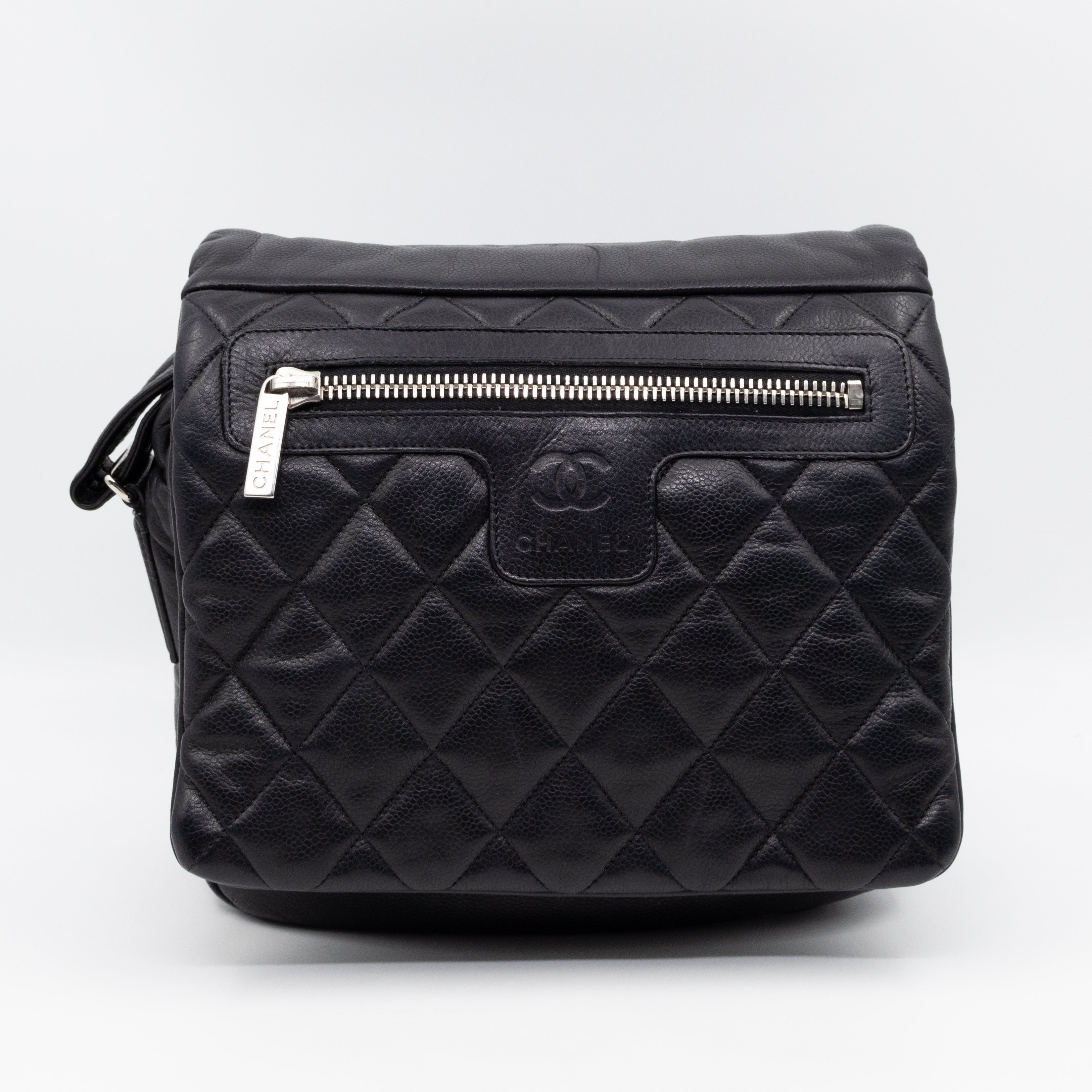 Coco Cocoon Messenger Bag Black Caviar
