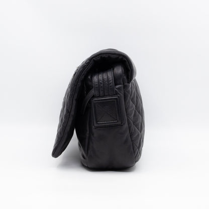 Coco Cocoon Messenger Bag Black Caviar