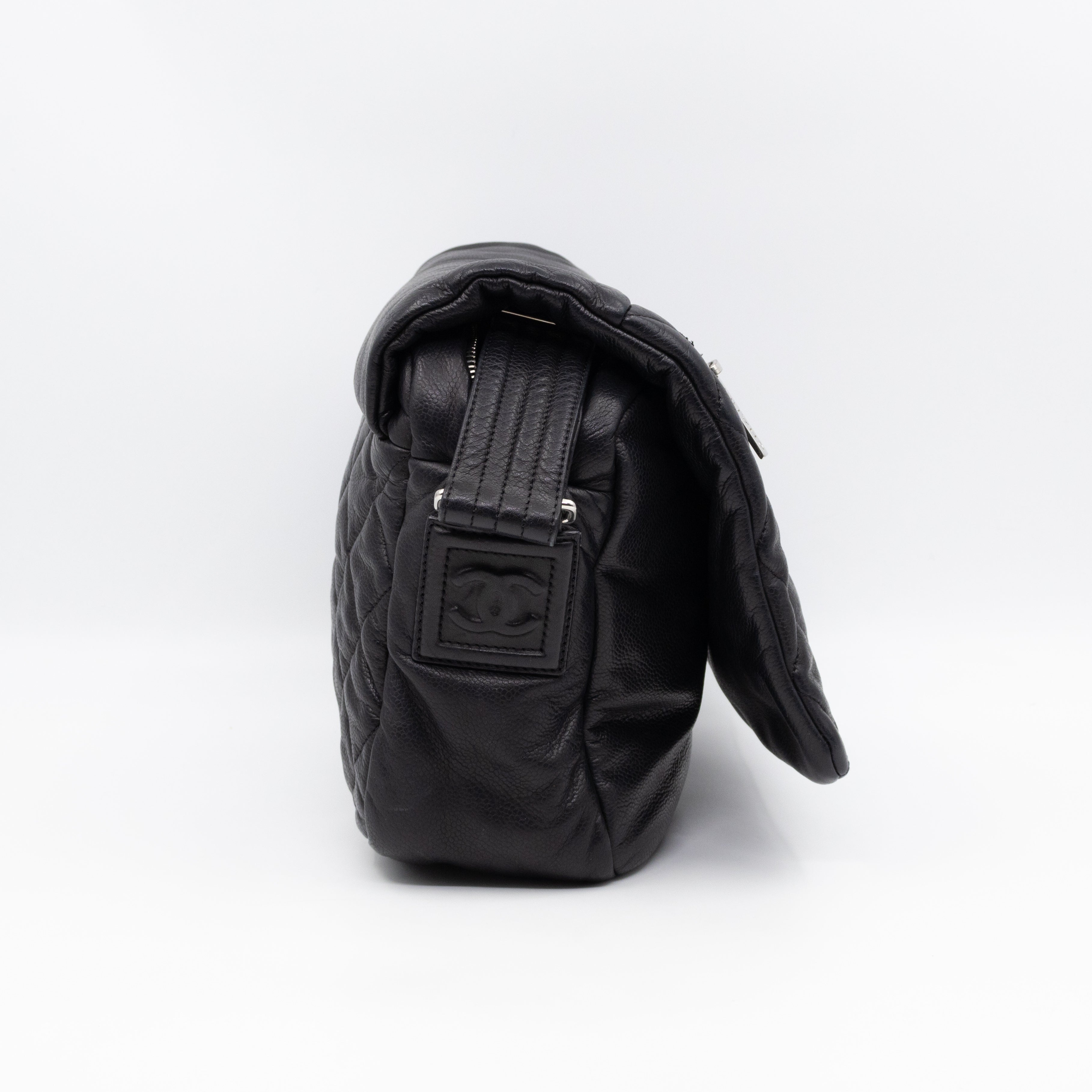 Coco Cocoon Messenger Bag Black Caviar