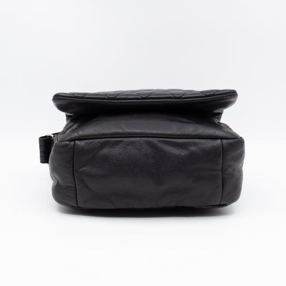 Coco Cocoon Messenger Bag Black Caviar