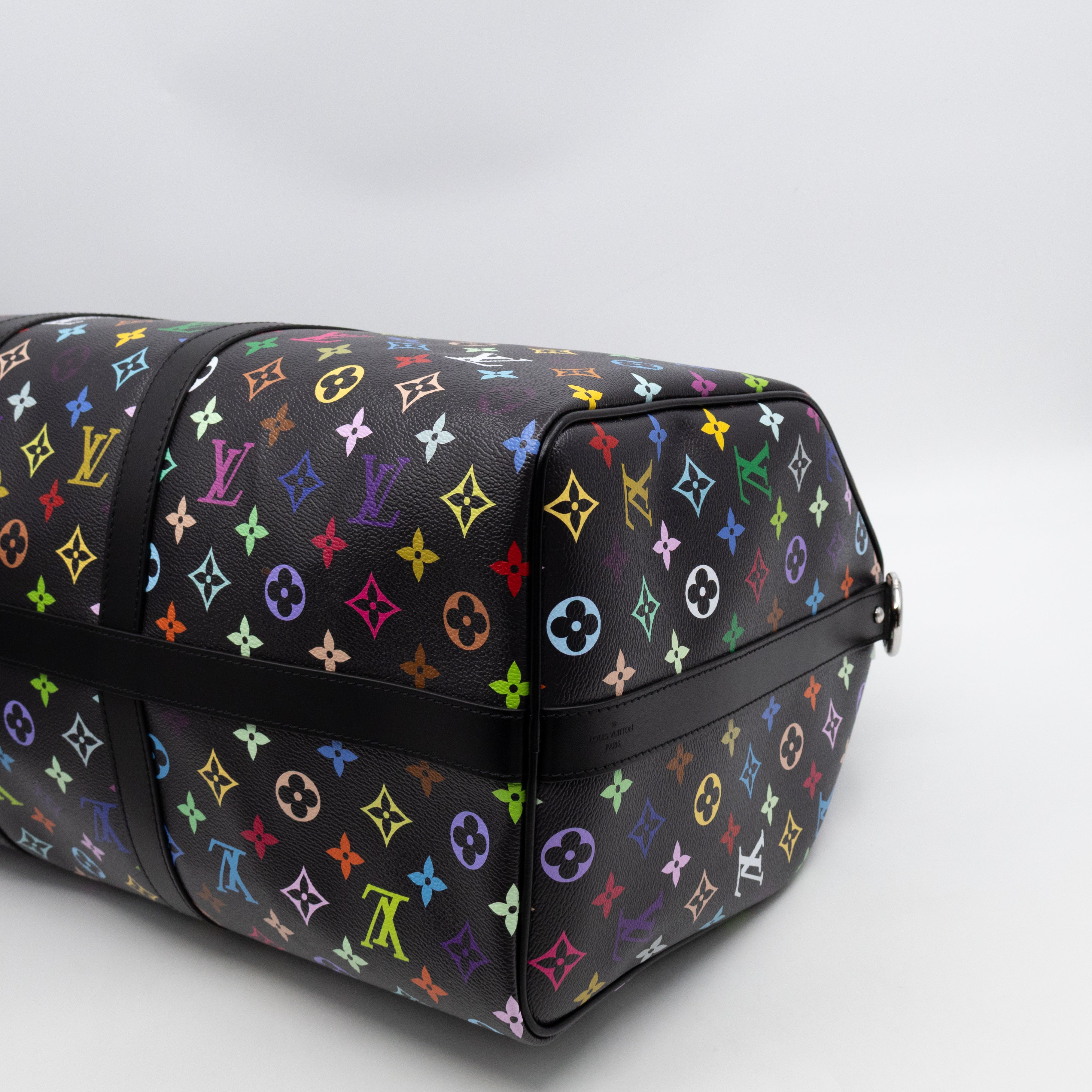 Keepall 50 Bandouliere LV x TM Black Multicolore