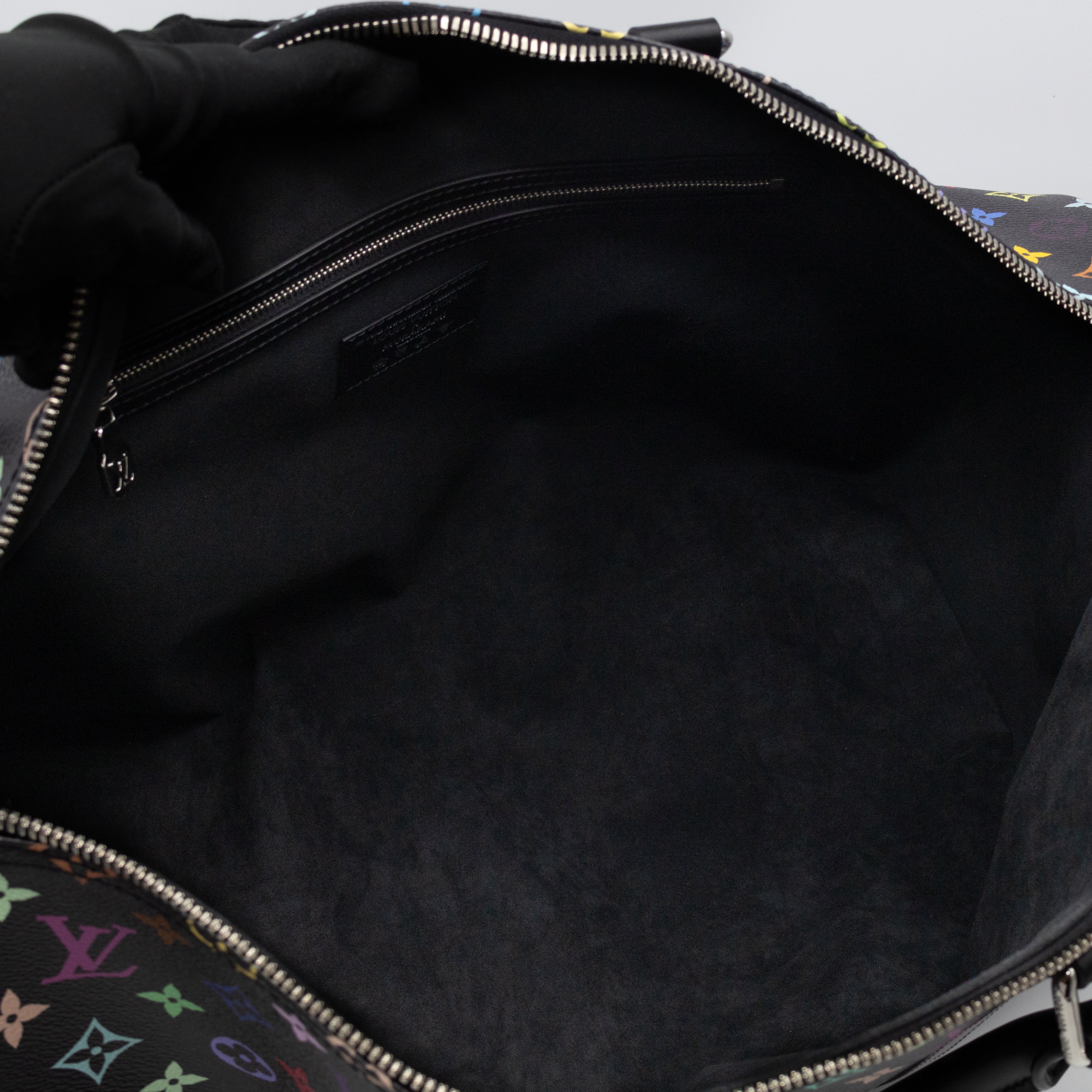 Keepall 50 Bandouliere LV x TM Black Multicolore