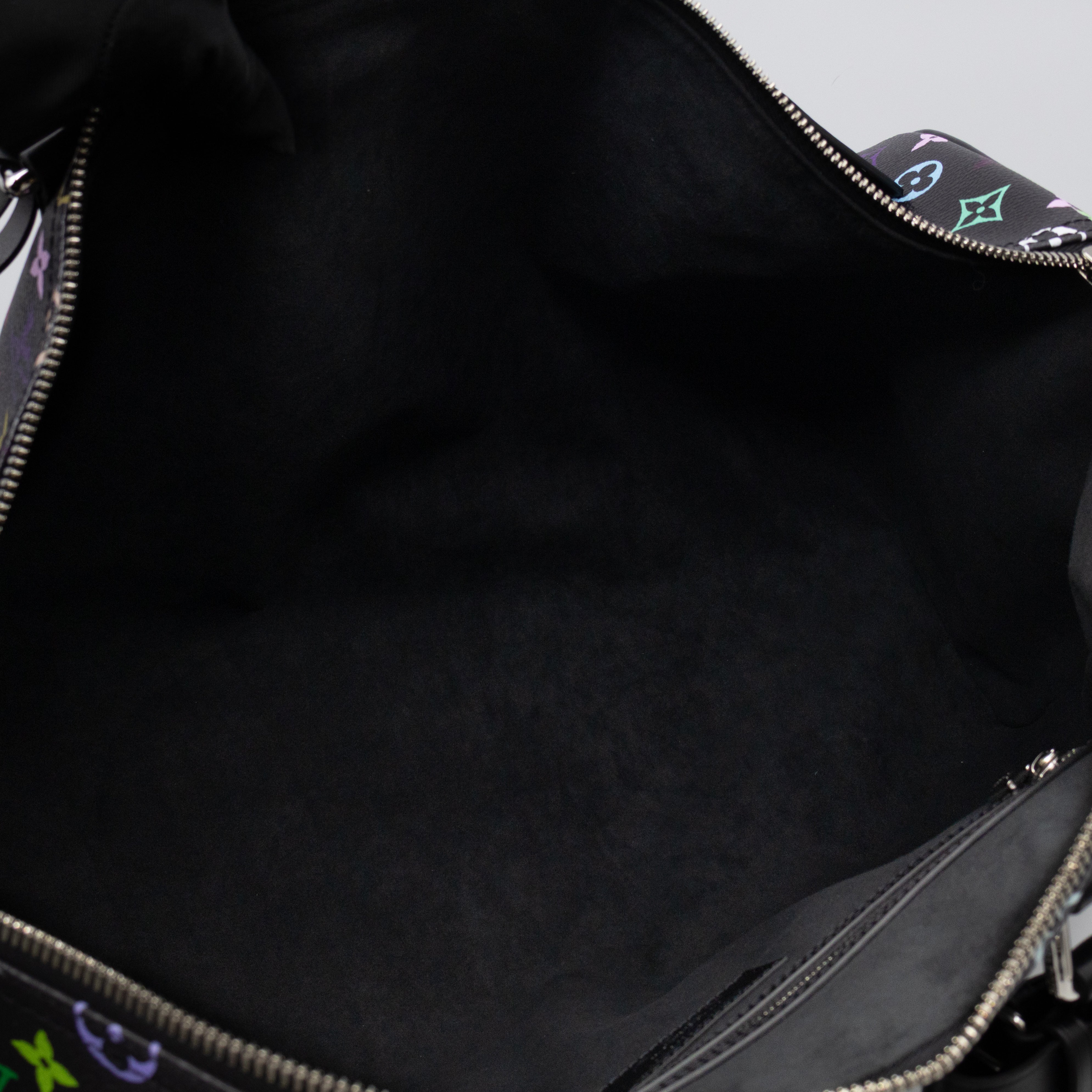 Keepall 50 Bandouliere LV x TM Black Multicolore