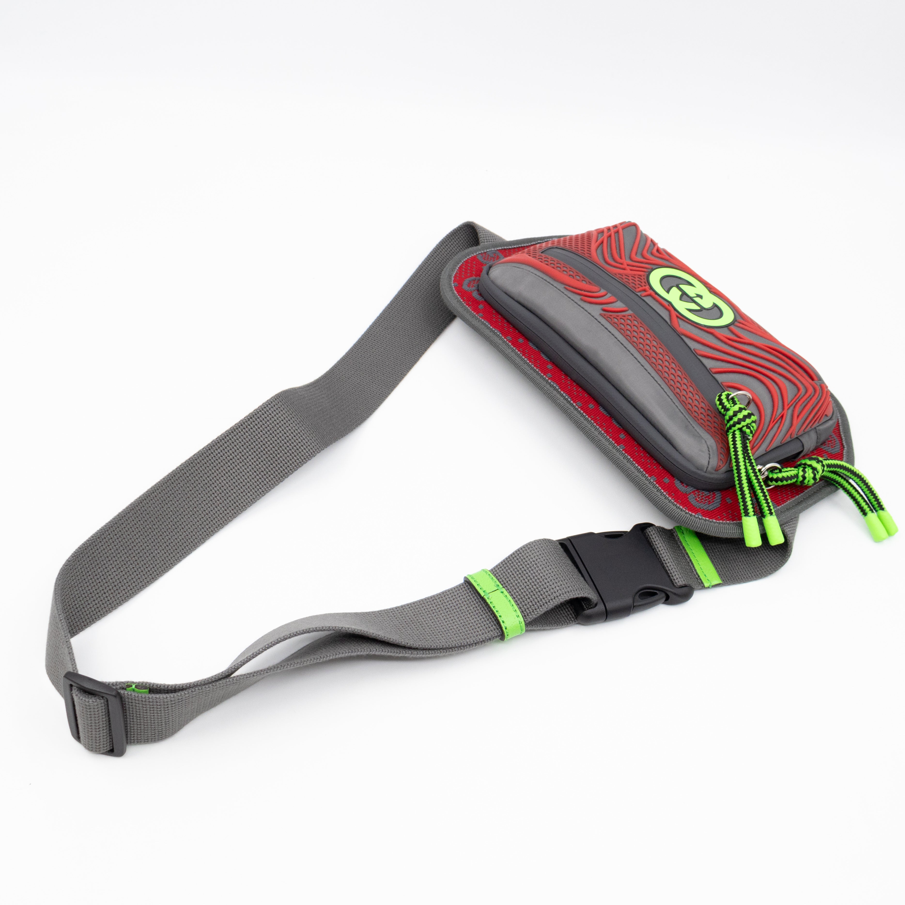 Sling Belt Bag Jersey GG Alloy Grey
