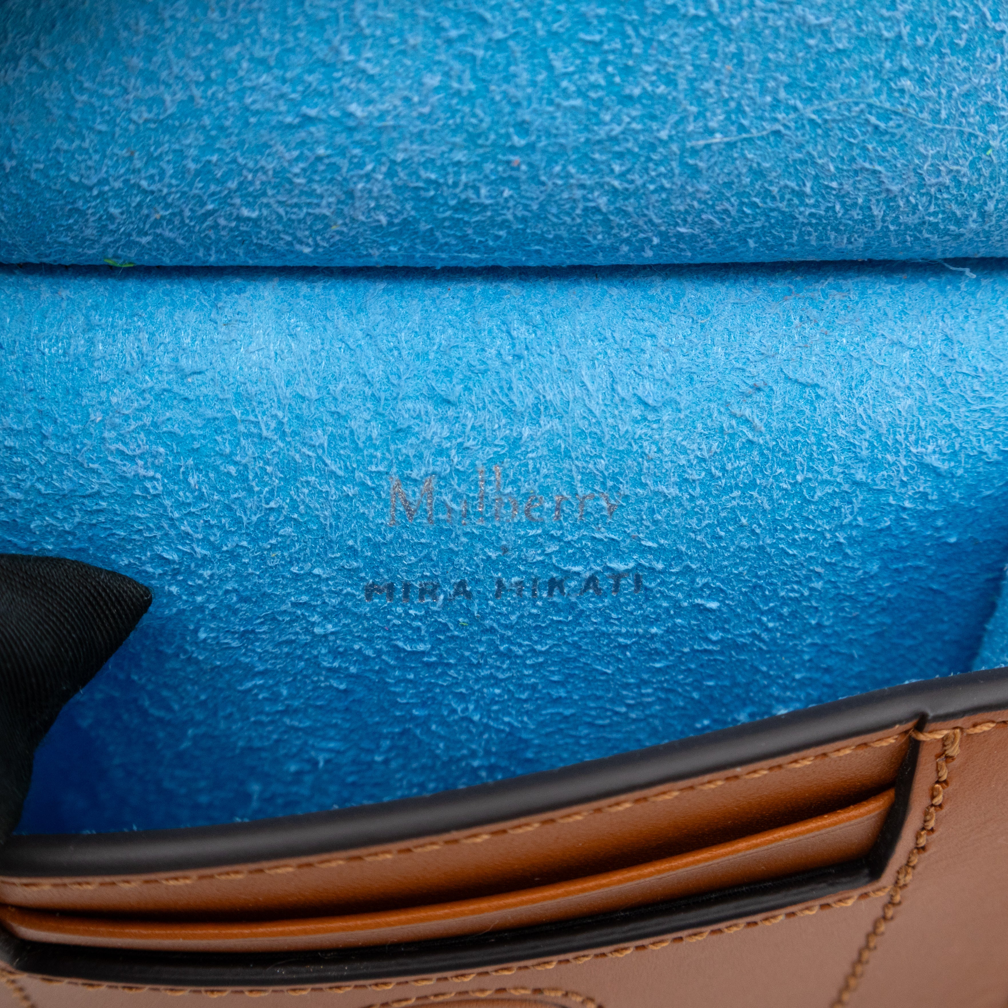 Mini Antony Mulberry x Mira Mikati Brown Leather