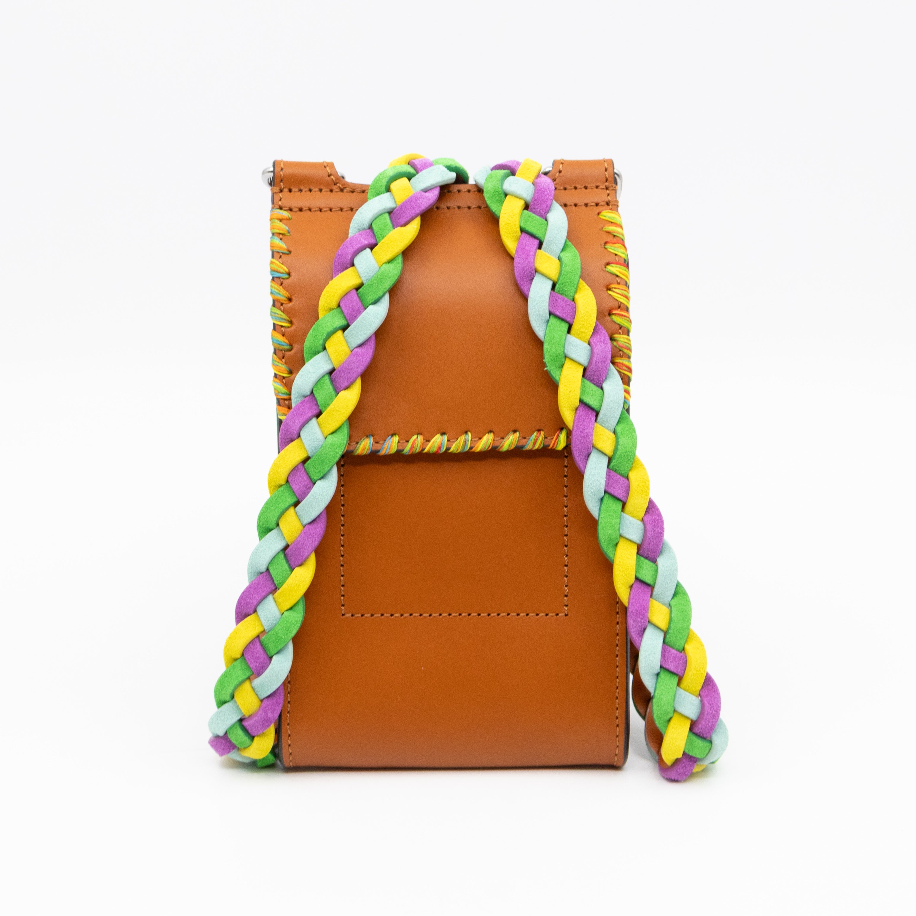 Mini Antony Mulberry x Mira Mikati Brown Leather