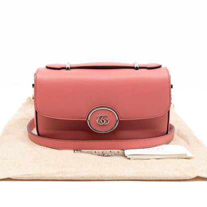 Petite GG Mini Bag Pink Leather