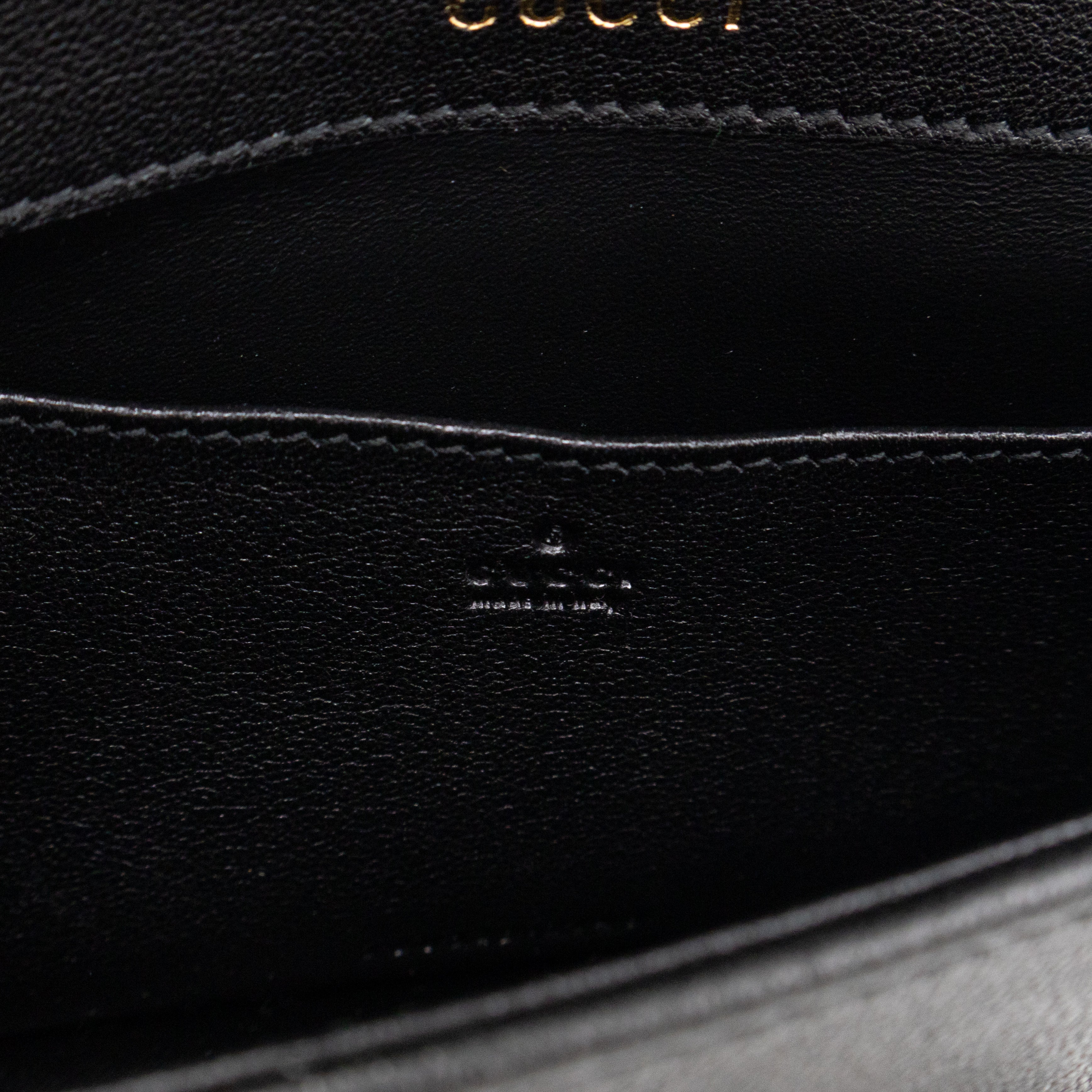 Horsebit 1955 Mini Shoulder Bag Black Leather Shearling