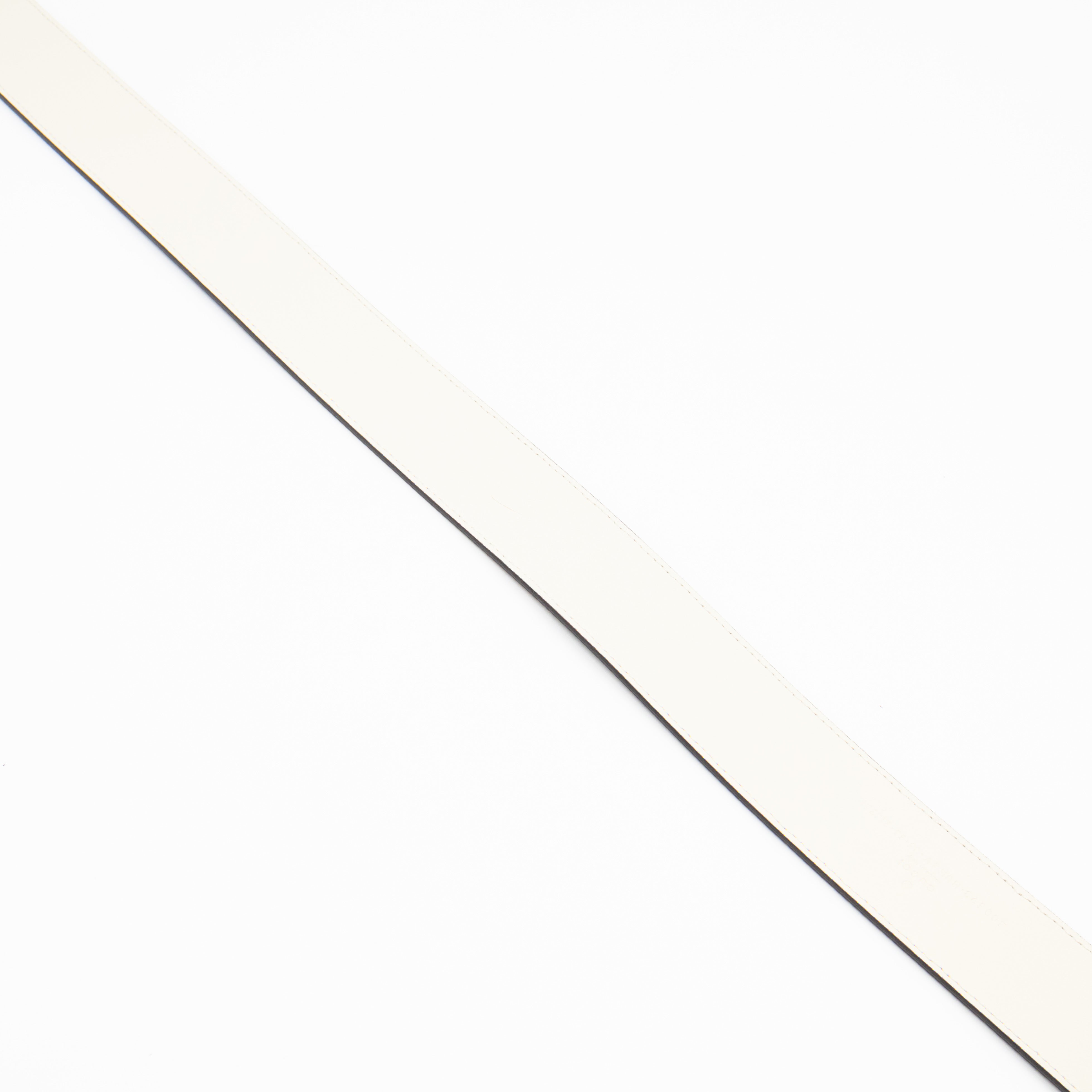 GG Marmont Wide Belt GG Supreme White Leather 85/34
