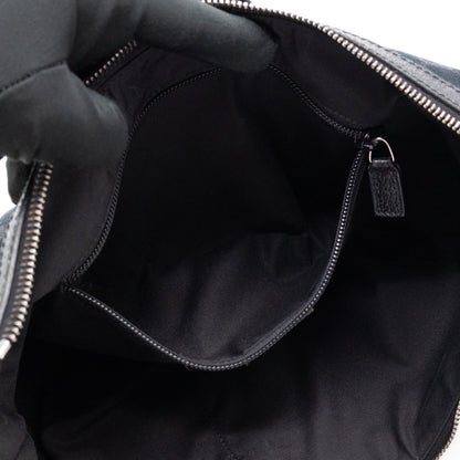 Vintage Web Hobo Messenger Bag Black GG Canvas