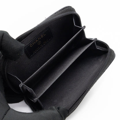 Zip Around Card Case CC Black Caviar