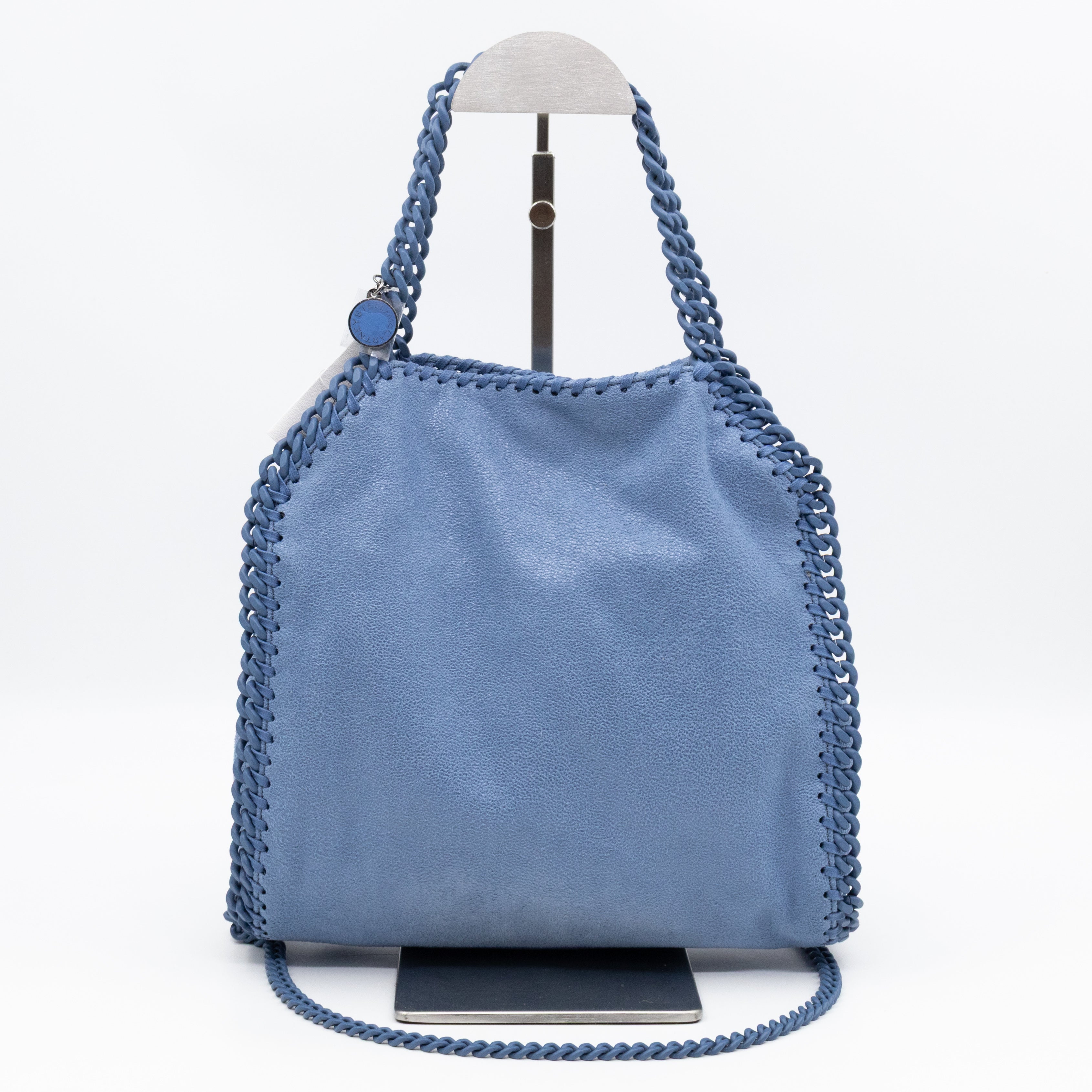 Falabella Mini Tote Enamel Sky Blue