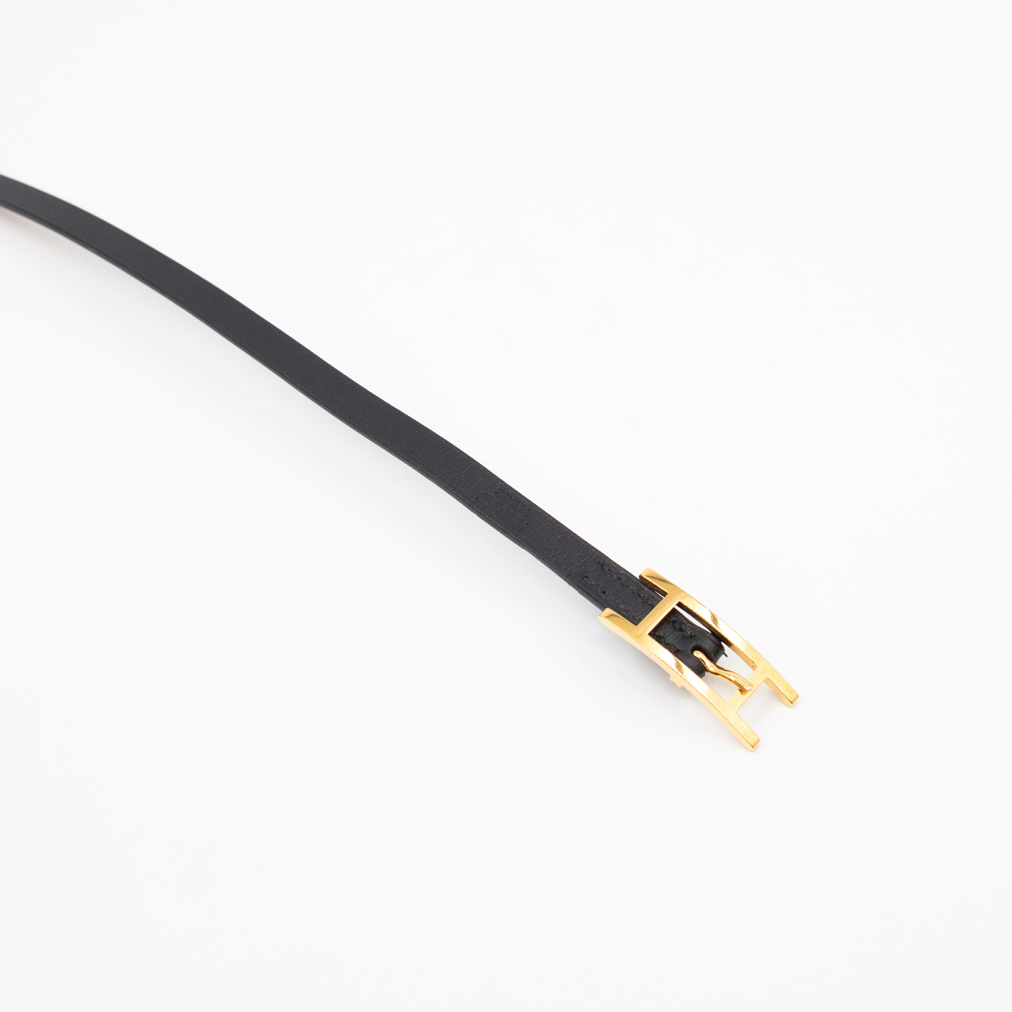 Hapi Triple Tour Bracelet Black Leather