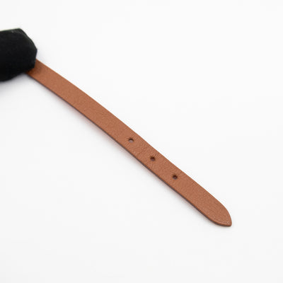 Behapi Double Tour Bracelet Gold Orange Leather Palladium