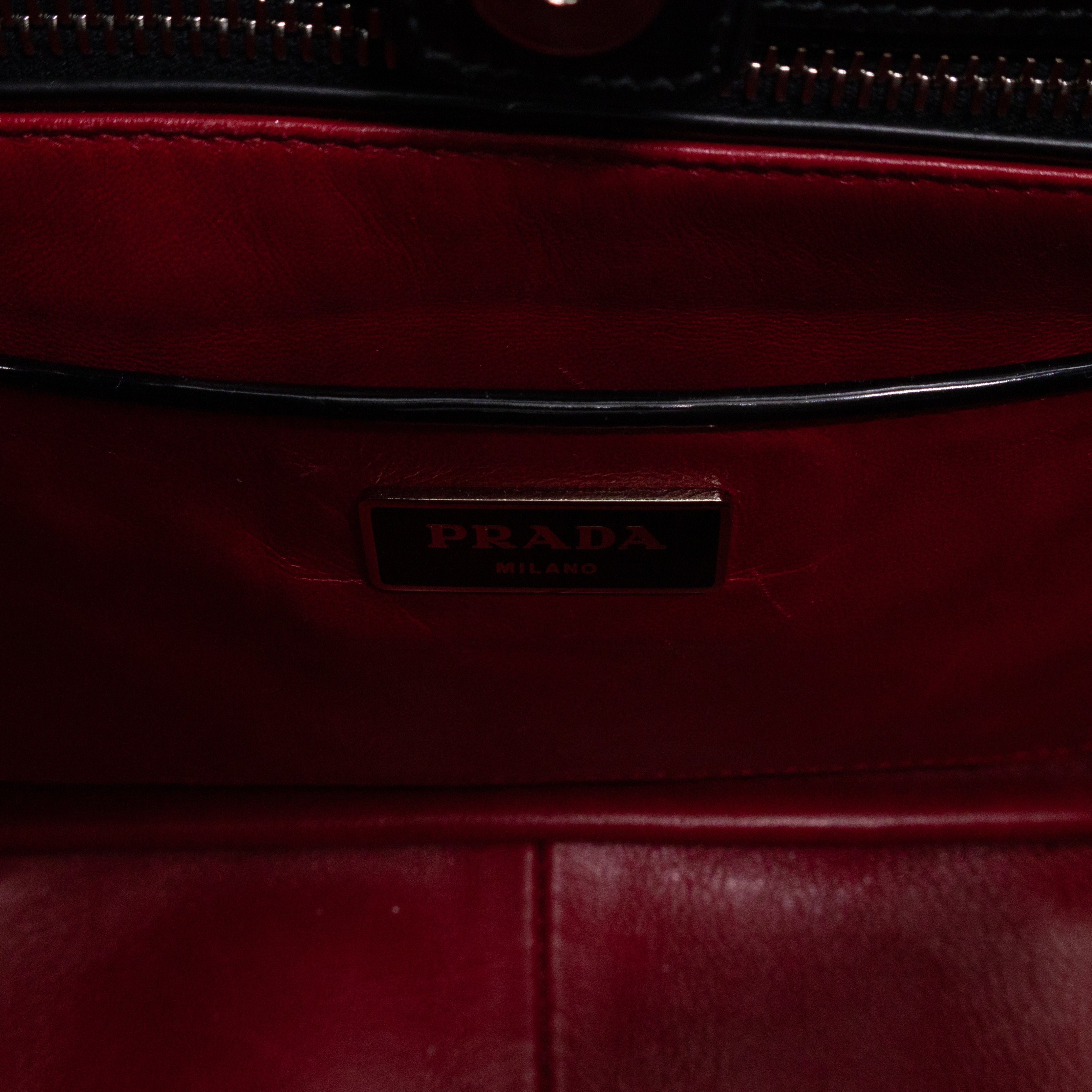 Tote Bag Brushed Black Leather
