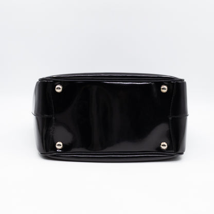 Tote Bag Brushed Black Leather