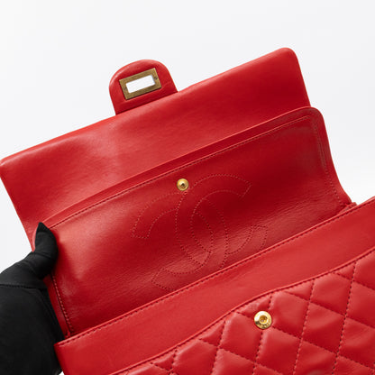 Reissue 2.55 226 Double Flap Bag Red Leather