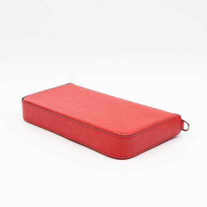 Pochette Felicie Red Epi Leather