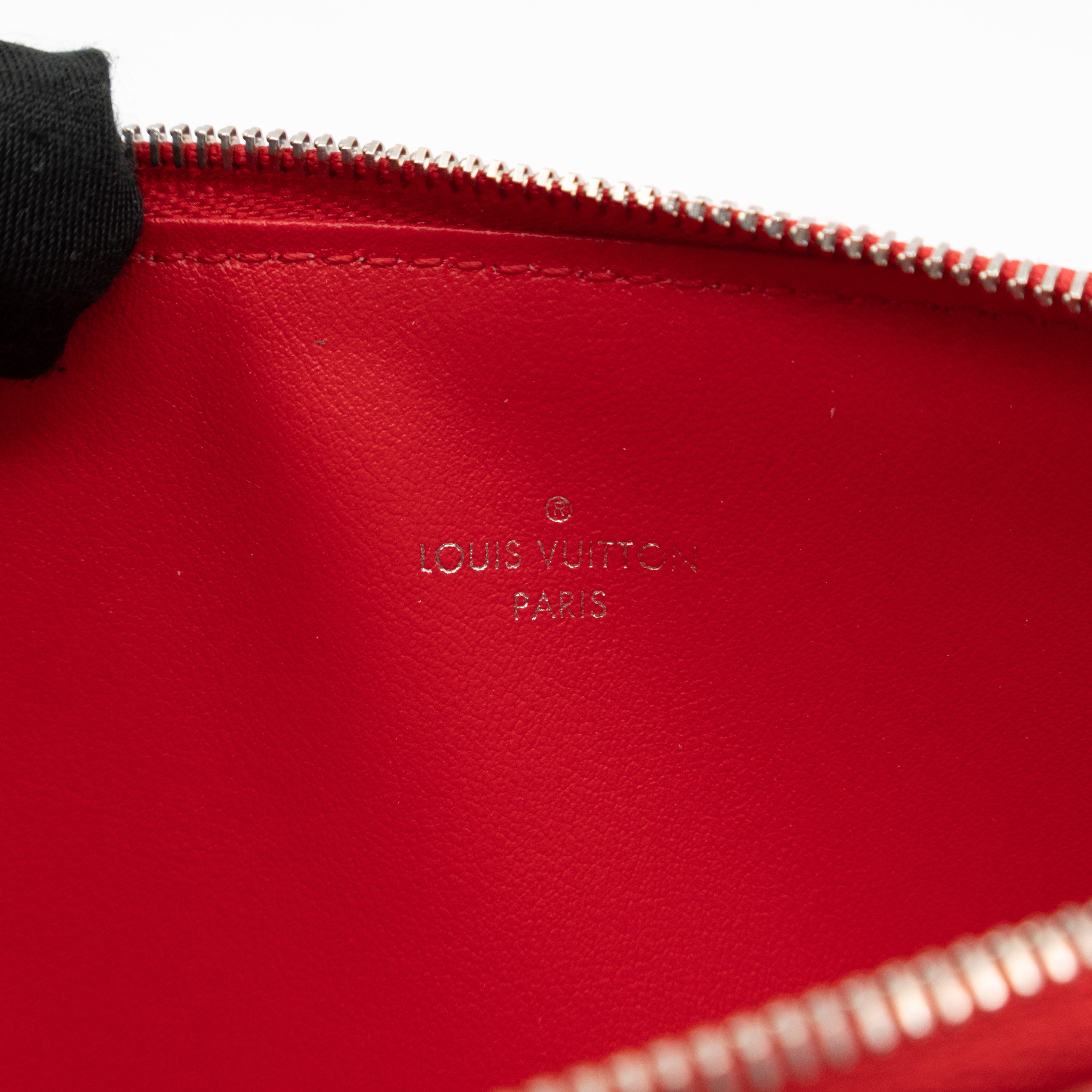 Pochette Felicie Red Epi Leather