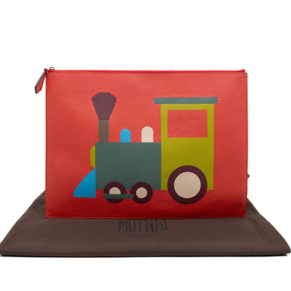 Moynat x Pharrell Williams Train Pouch Large Red