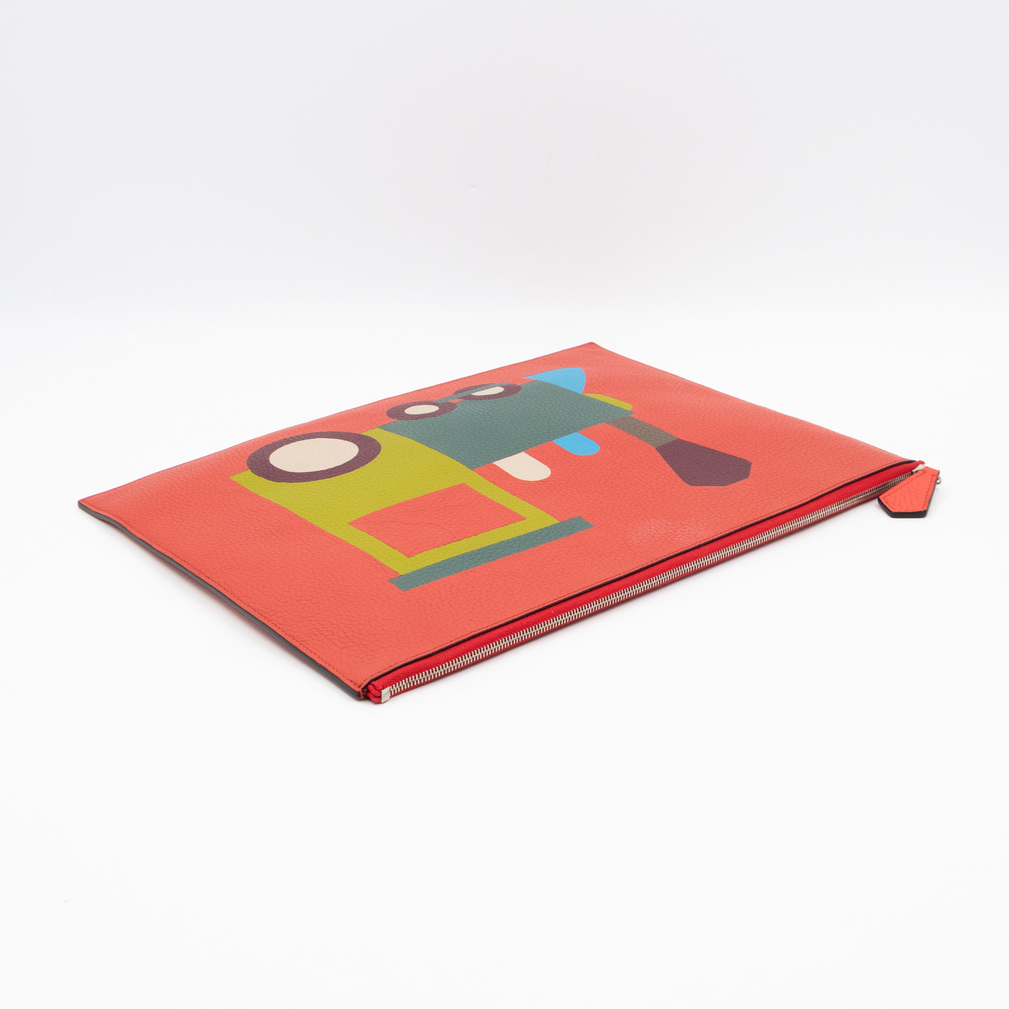 Moynat x Pharrell Williams Train Pouch Large Red