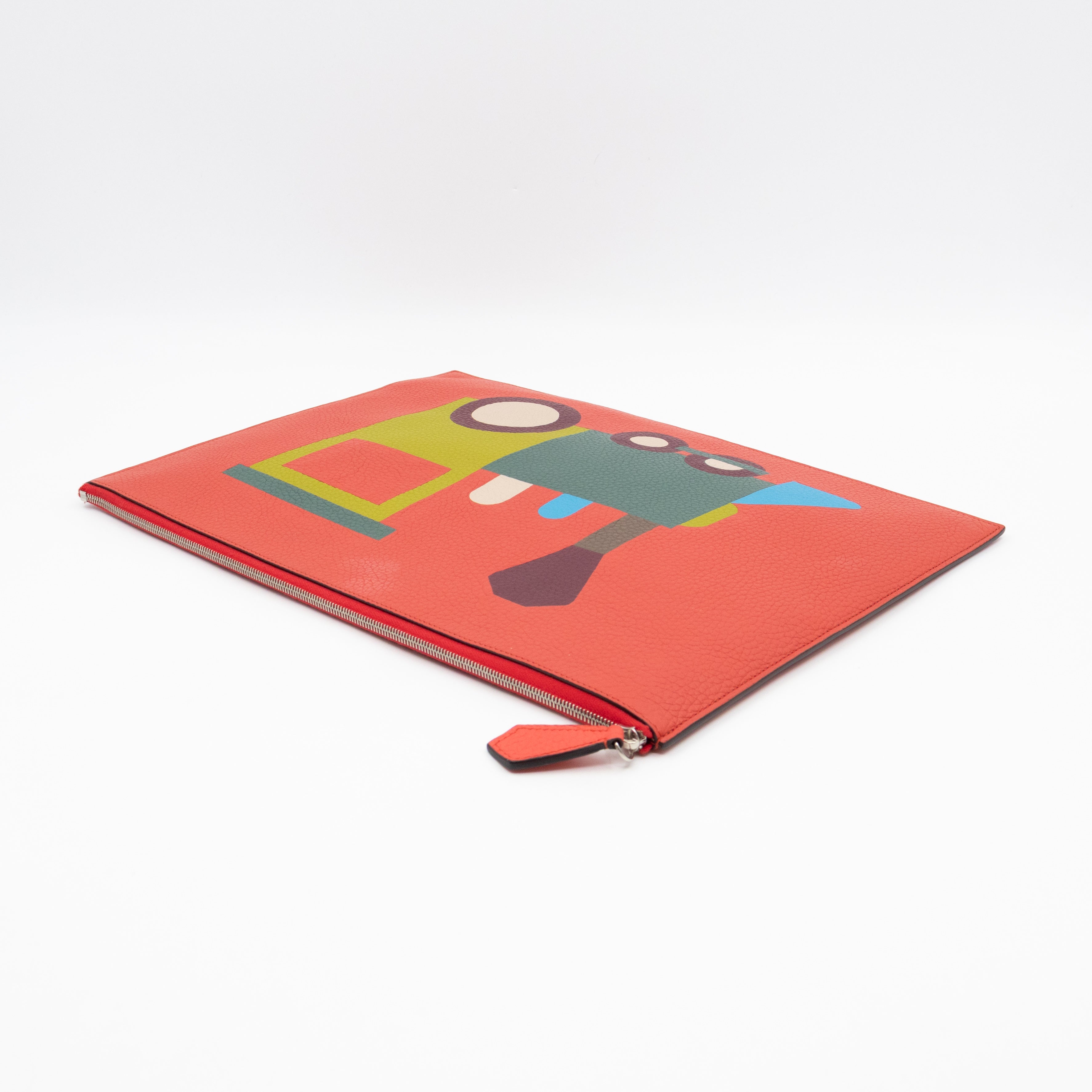 Moynat x Pharrell Williams Train Pouch Large Red